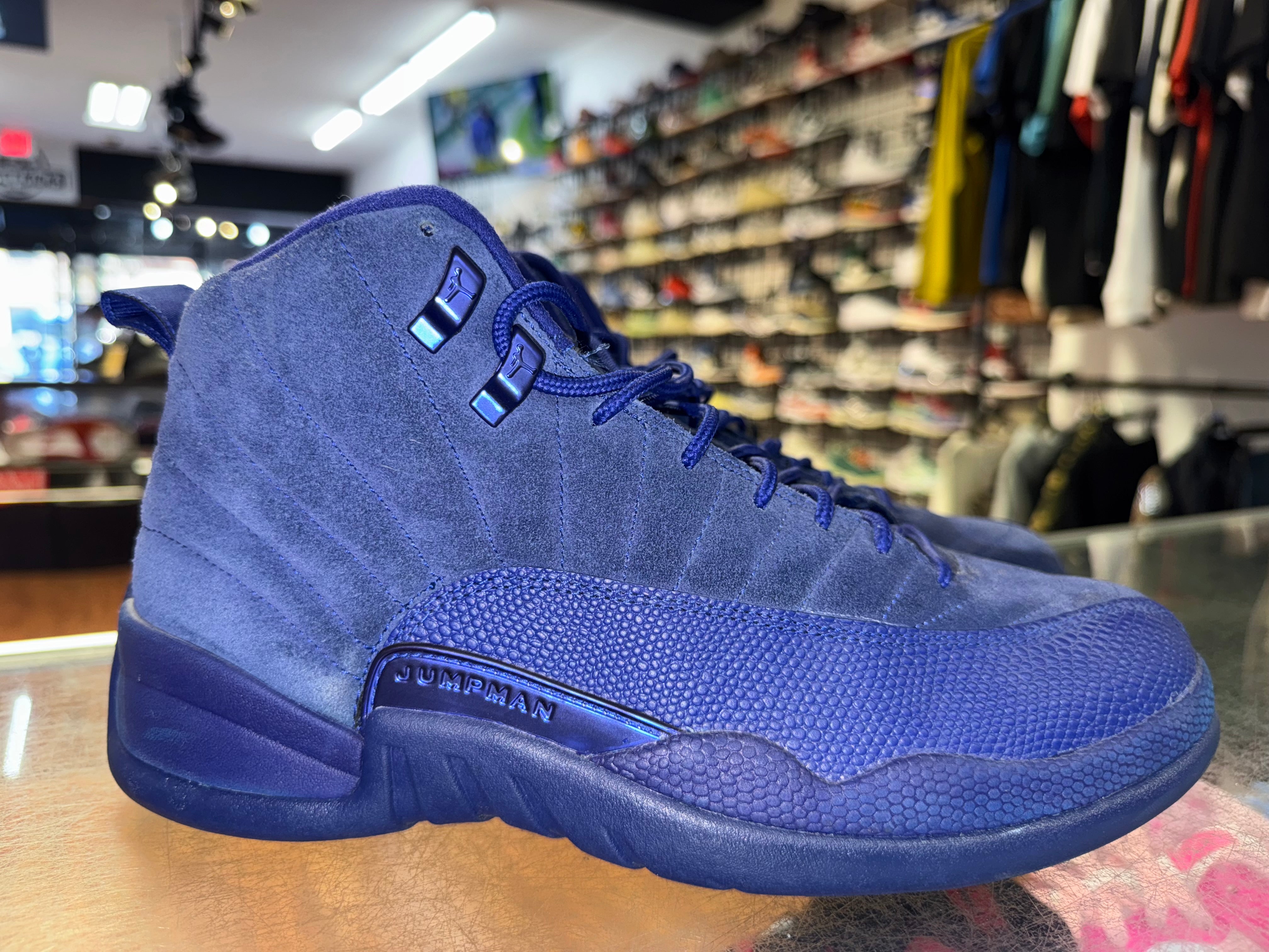 Size 9 Air Jordan 12 "Blue Suede"