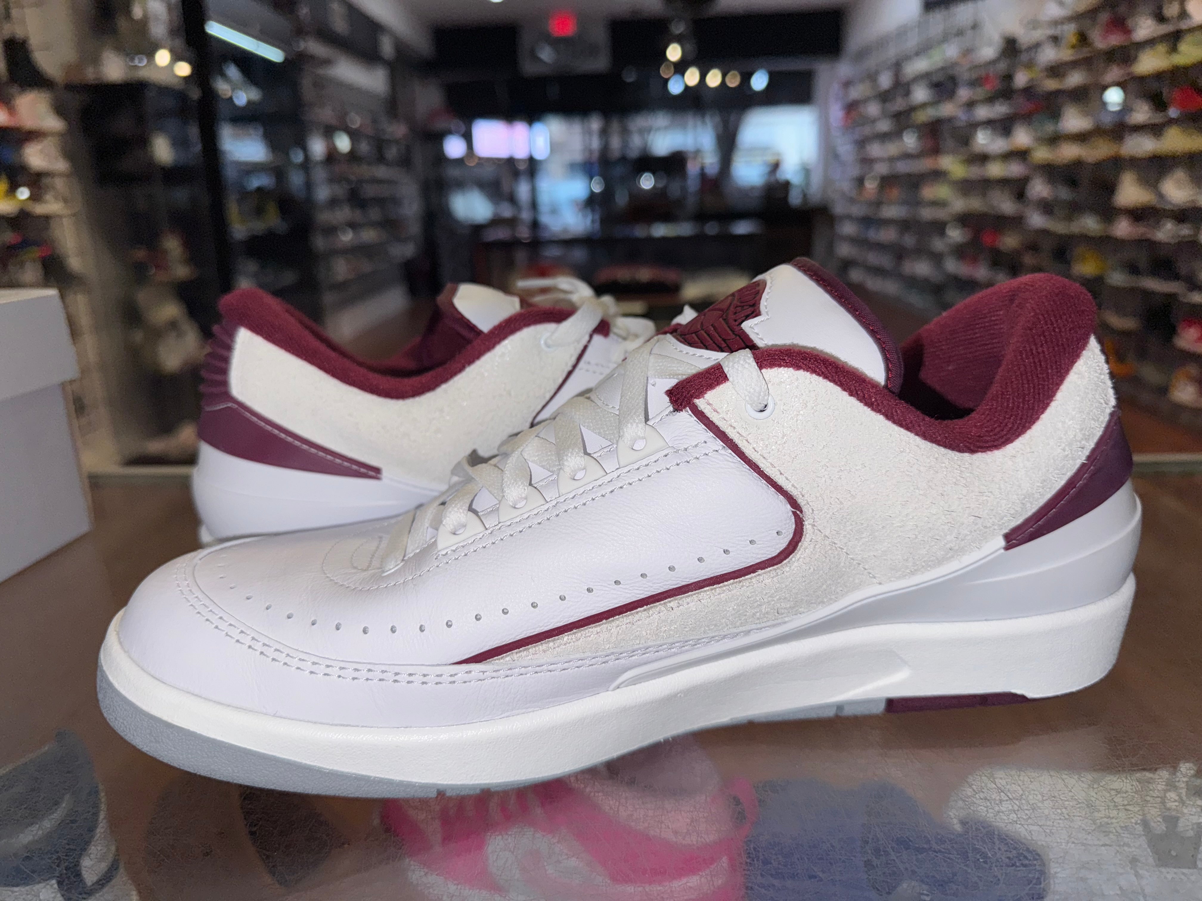 Size 12.5 Air Jordan 2 Low “Cherrywood”