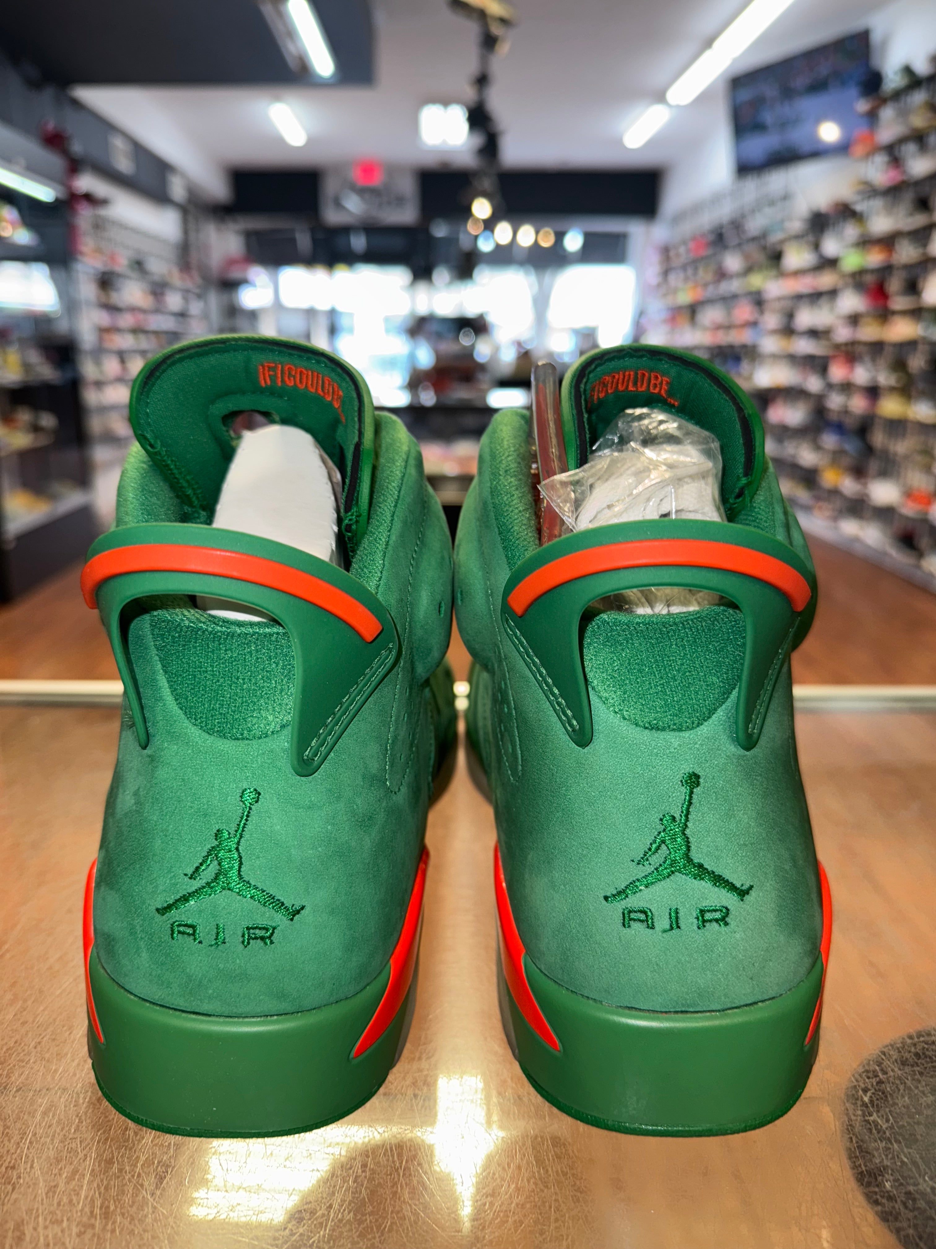 Size 11 Air Jordan 6 Gatorade “Green” Brand New