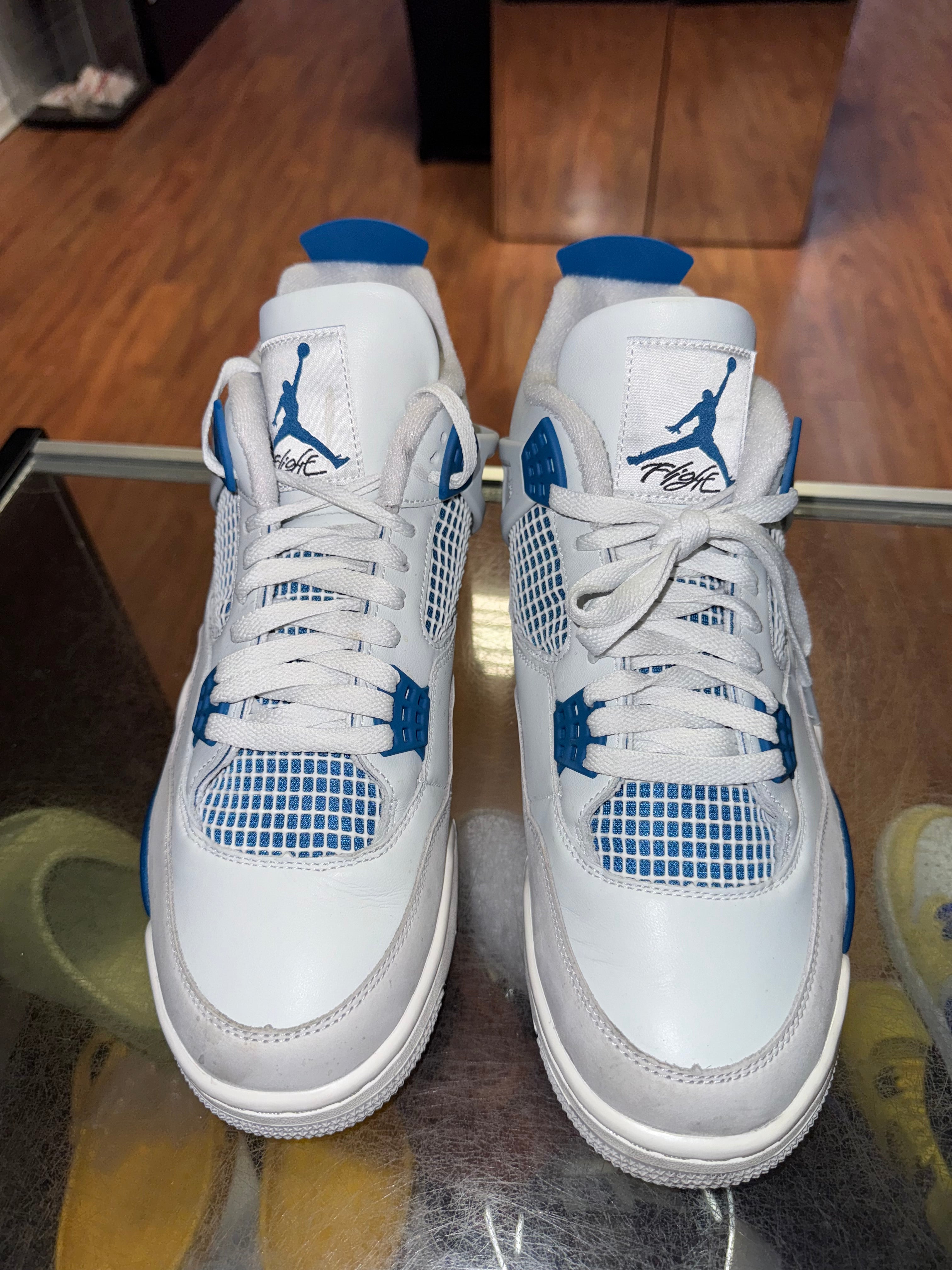 Size 11.5 Air Jordan 4 "Military Blue"