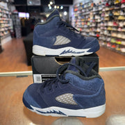 Size 8c Air Jordan 5 "Midnight Navy" (TD)