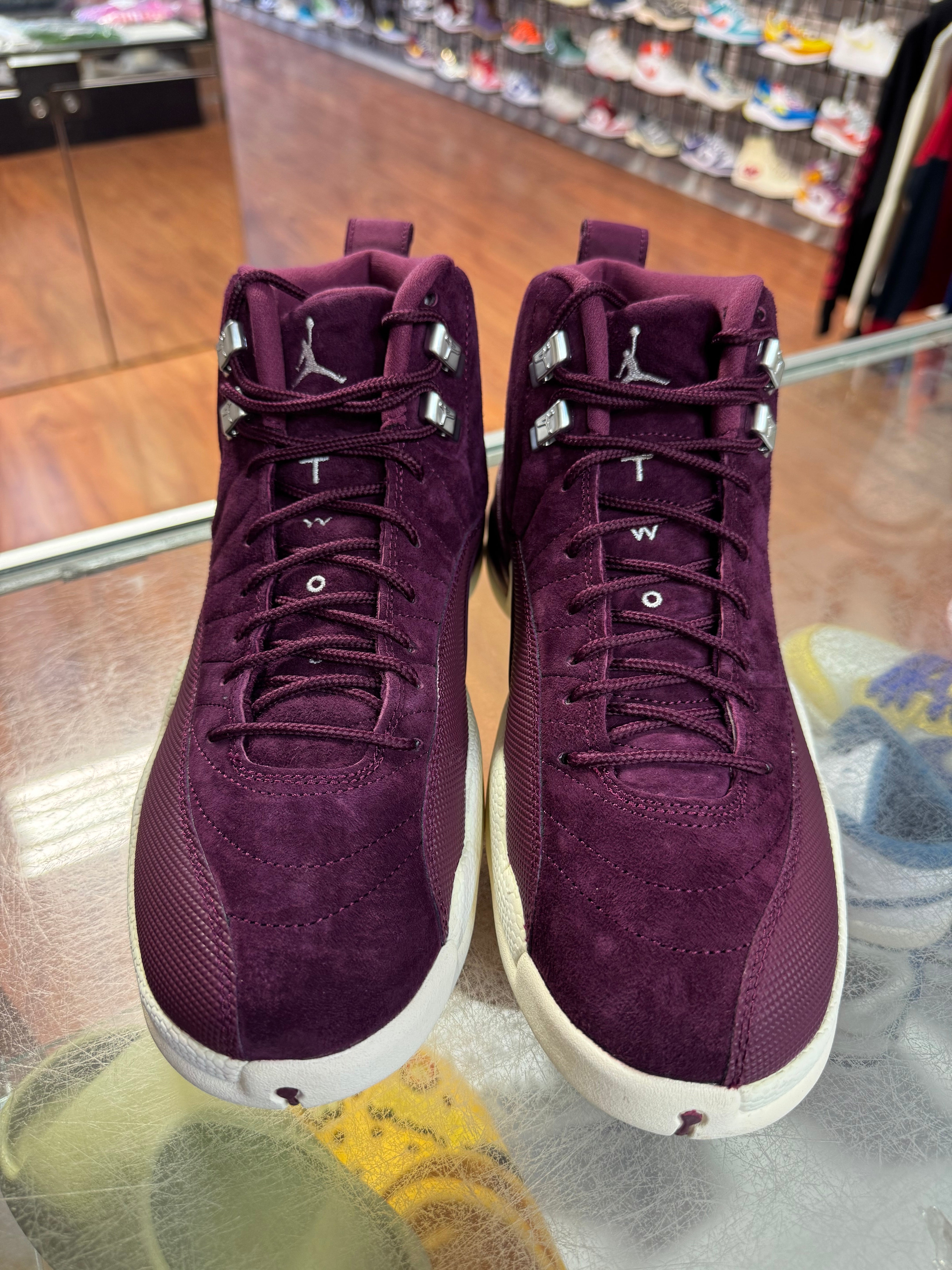 Size 9 Air Jordan 12 "Bordeaux" Brand New