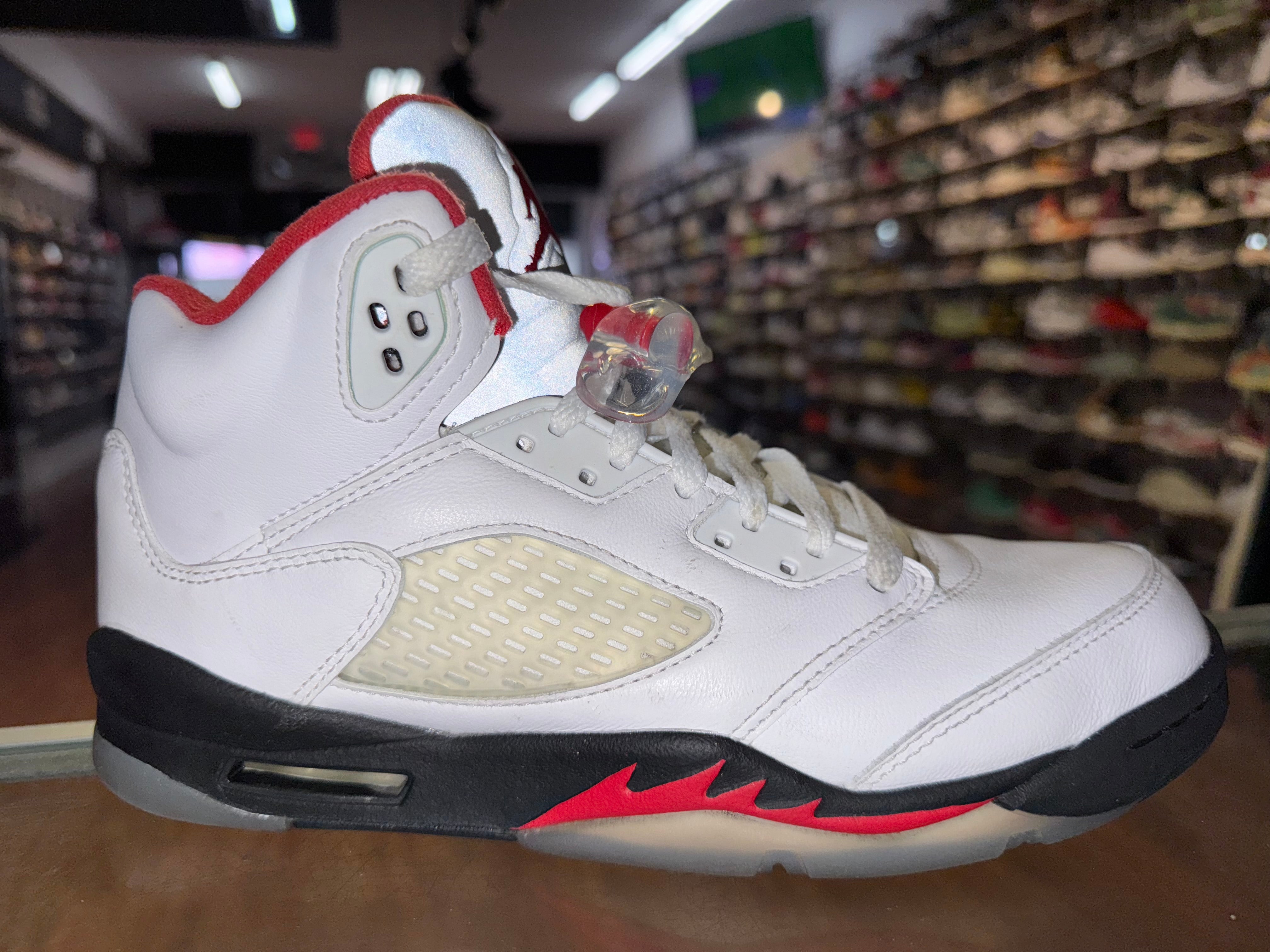 Size 7y Air Jordan 5 “Fire Red”