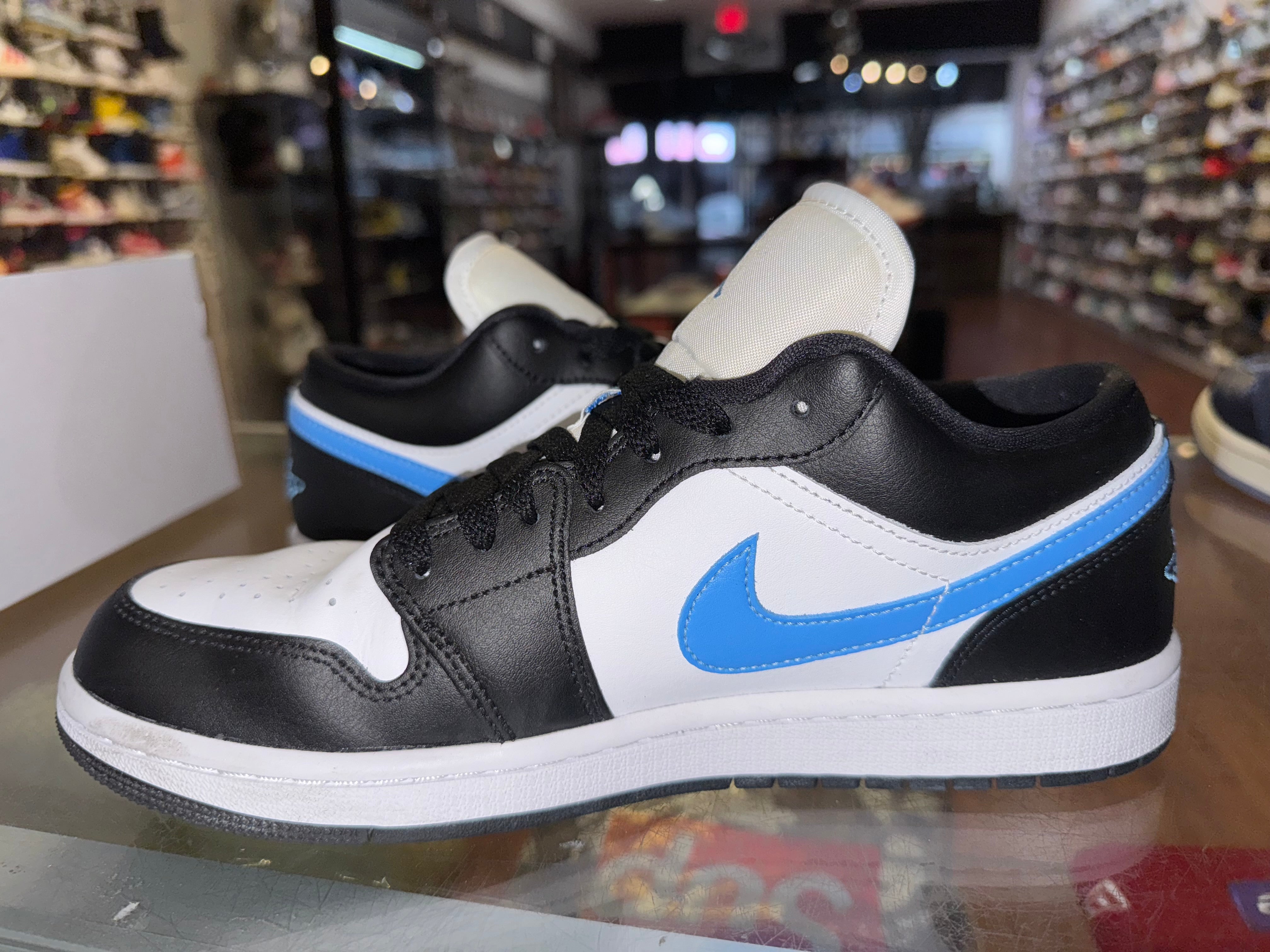 Size 8 (9.5W) Air Jordan 1 Low “University Blue”