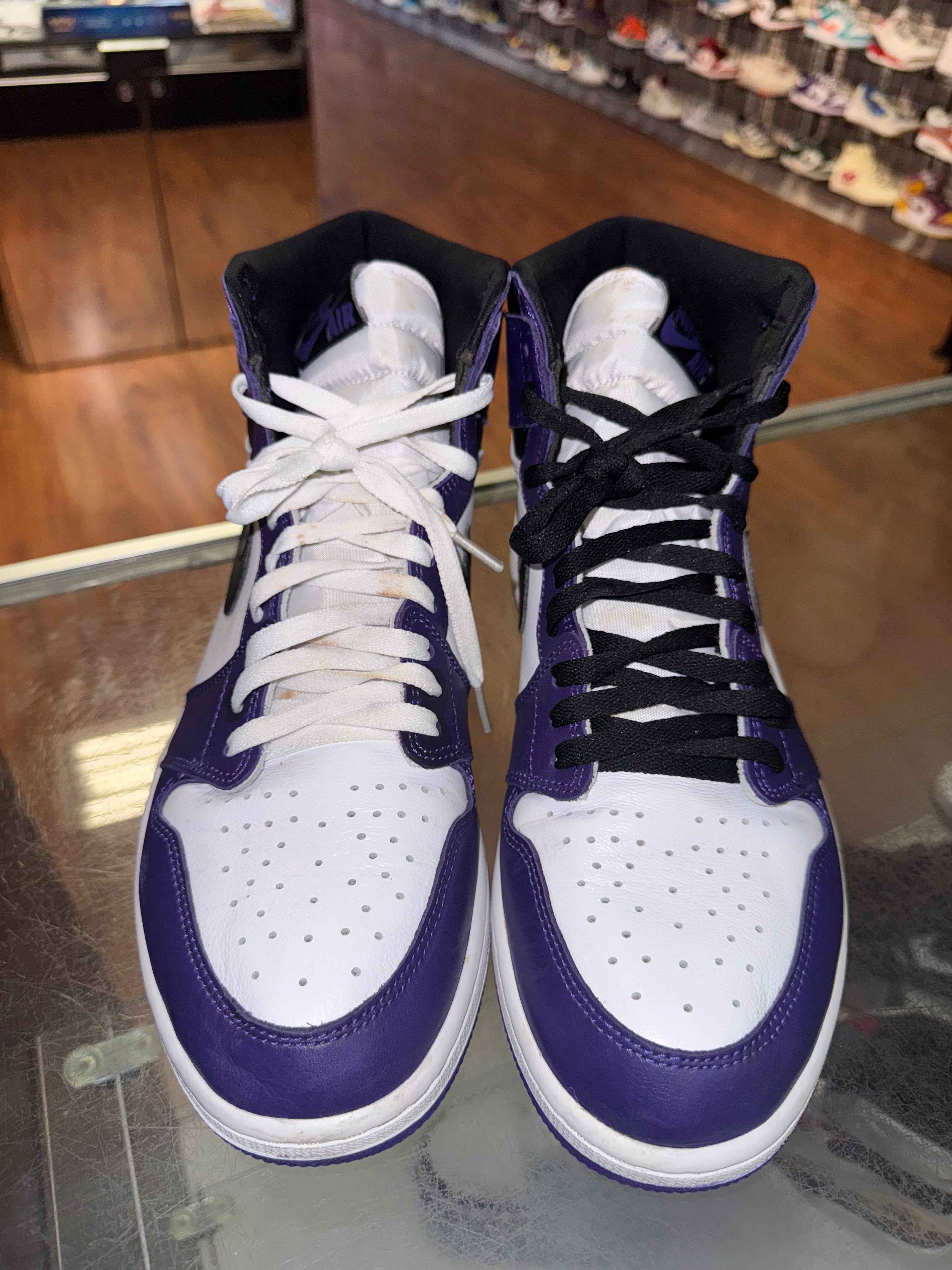 Size 13 Air Jordan 1 "Court Purple 2.0"