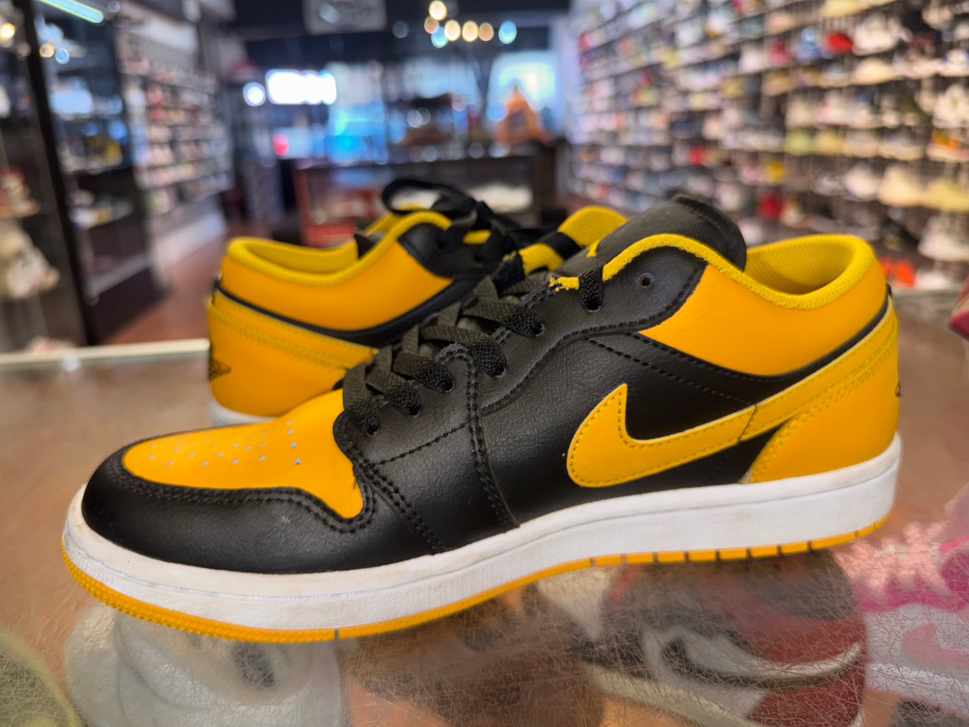 Size 7.5 Air Jordan 1 Low "Yellow Ochre"