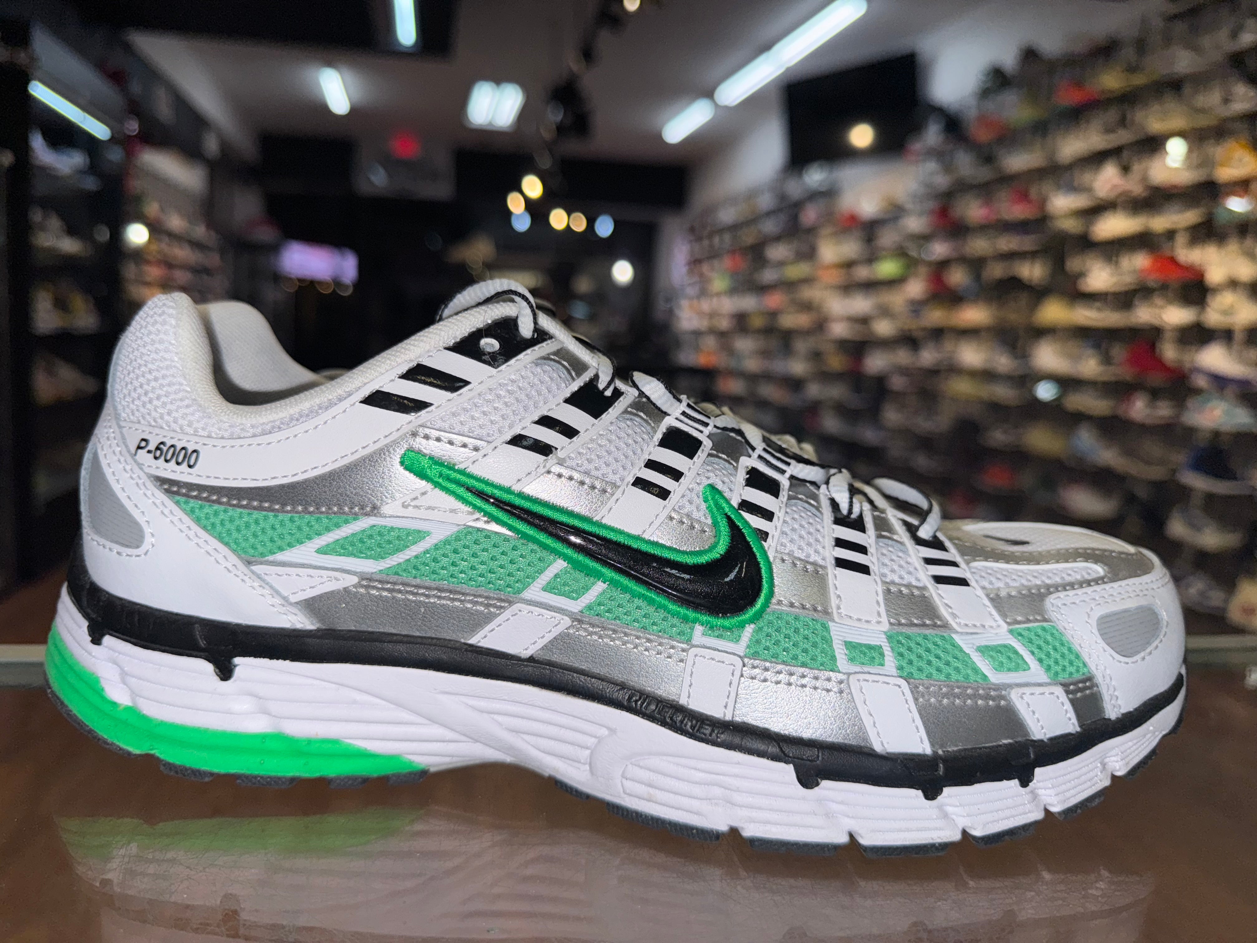 Size 9.5 Nike P-6000 "Spring Green"