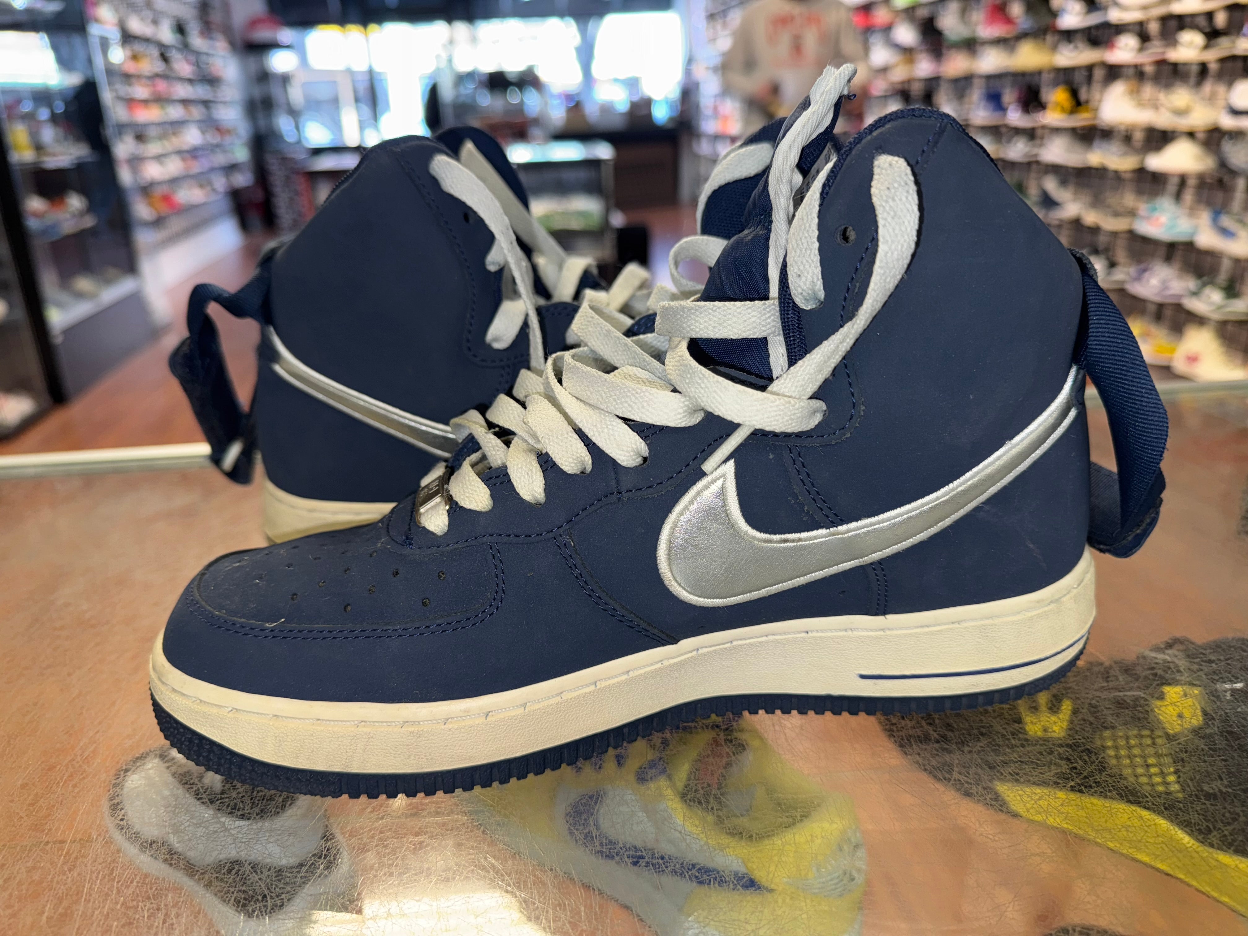 Size 8.5 Air Force 1 High "Obsidian" - NB