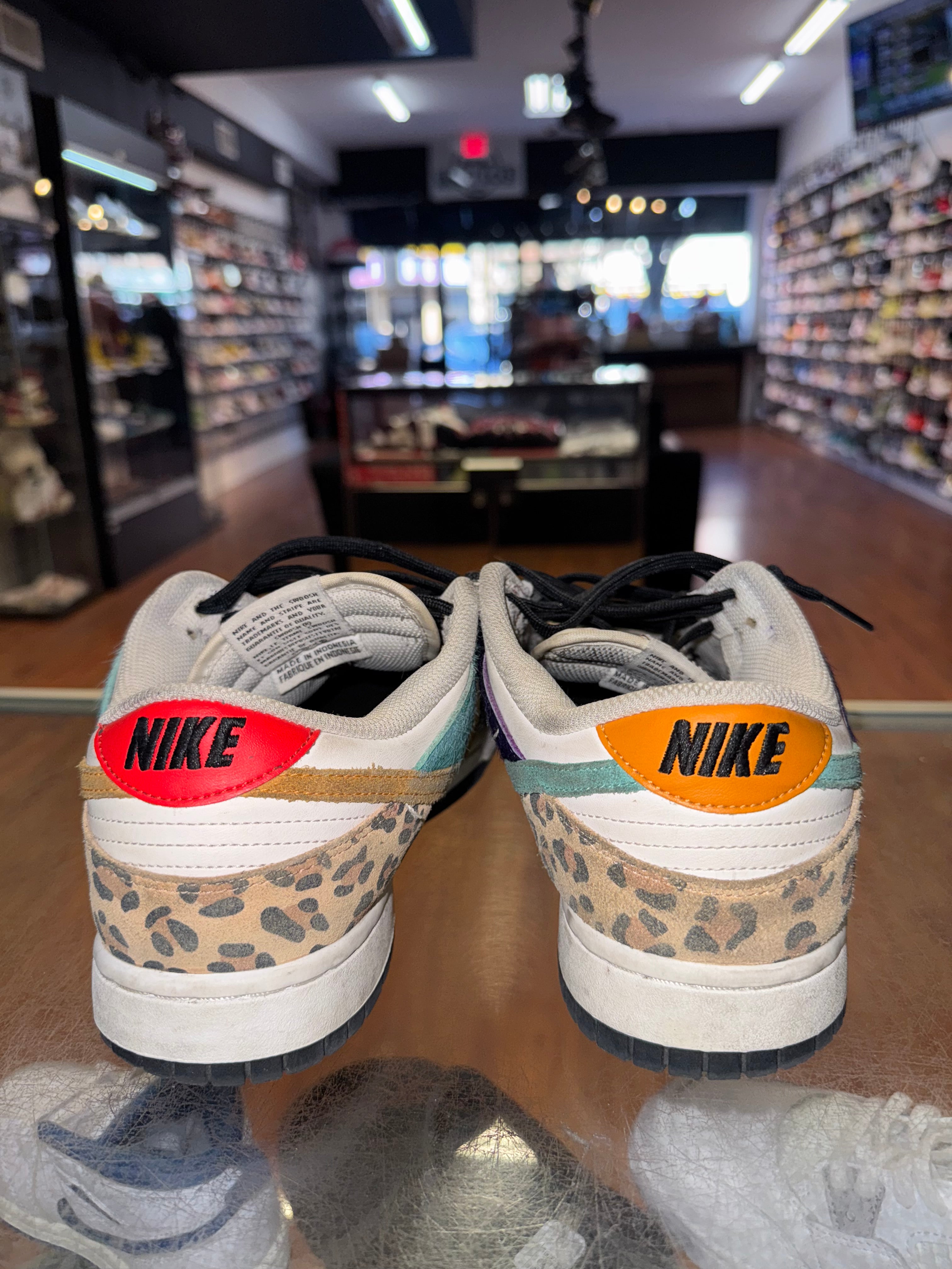 Size 10.5 Dunk Low "Safari Mix"