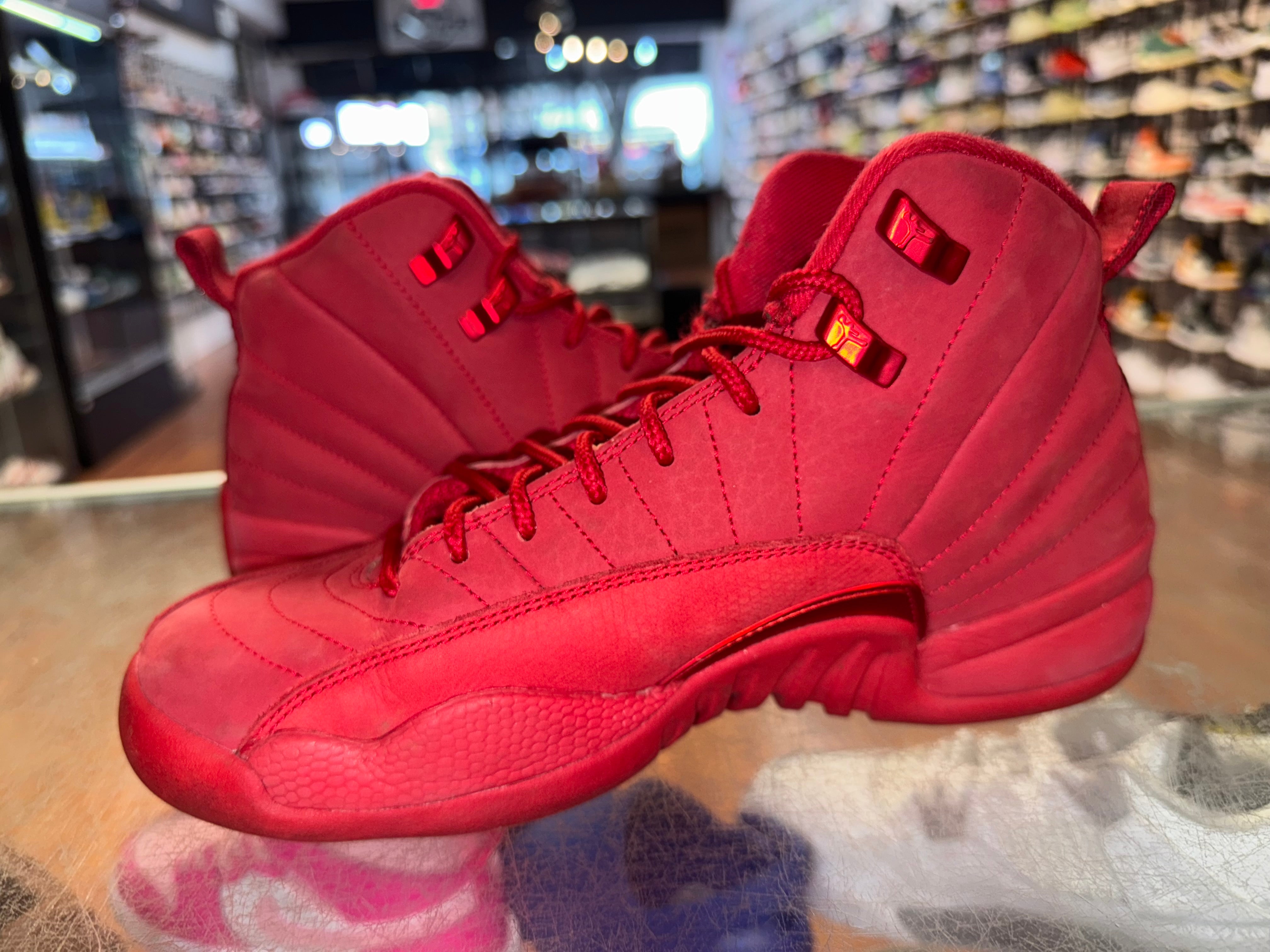 Size 7y Air Jordan 12 “Gym Red”