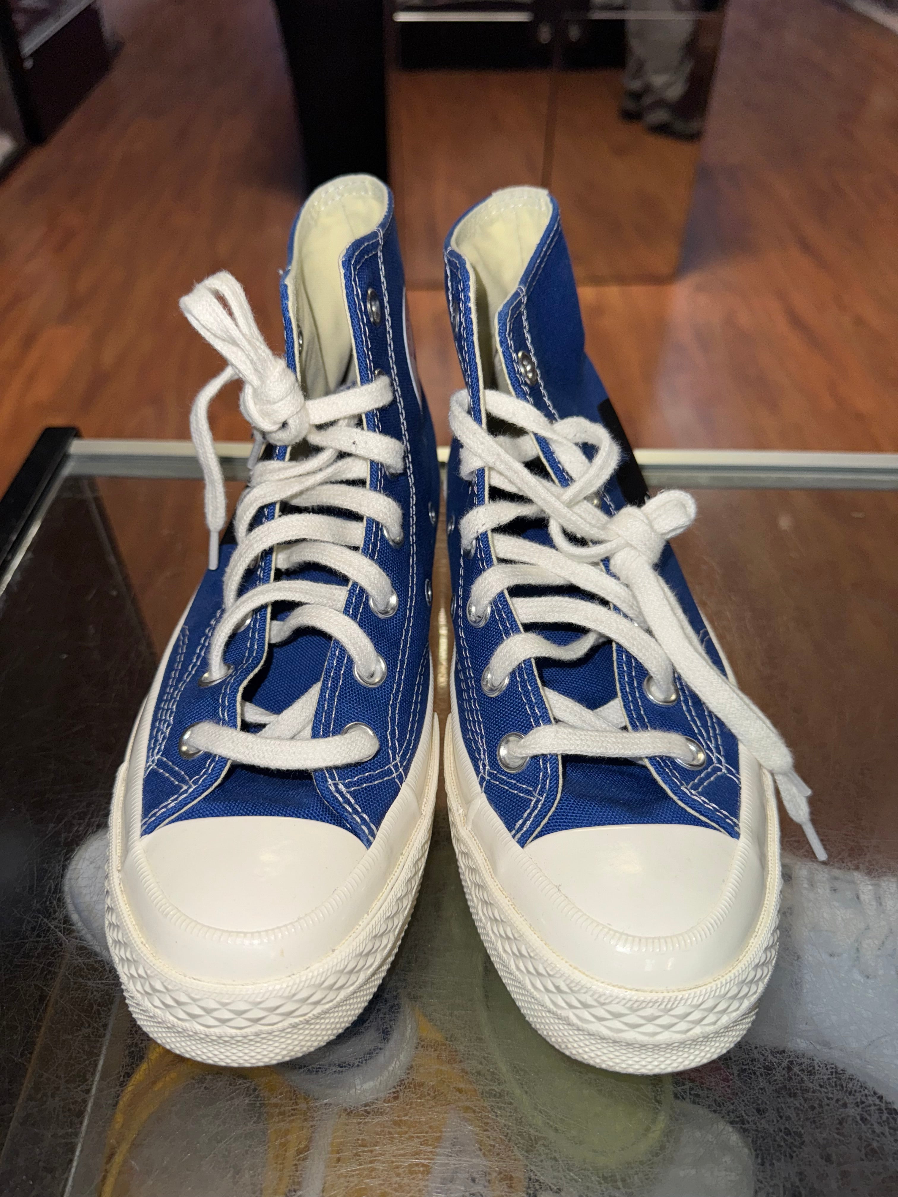 Size 5.5 Converse Comme Des Garcons "Blue"