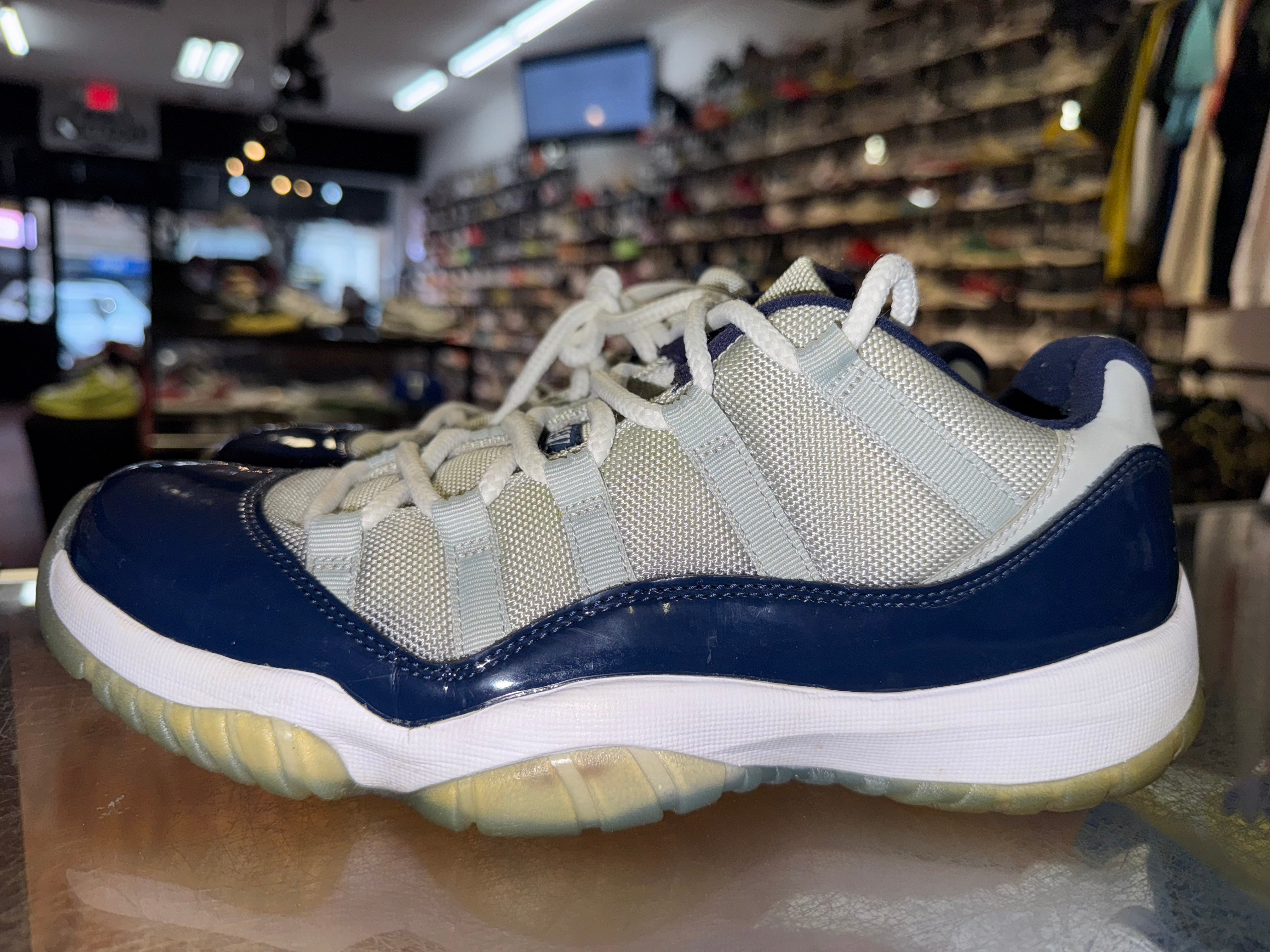 Size 10 Air Jordan 11 Low "Georgetown"