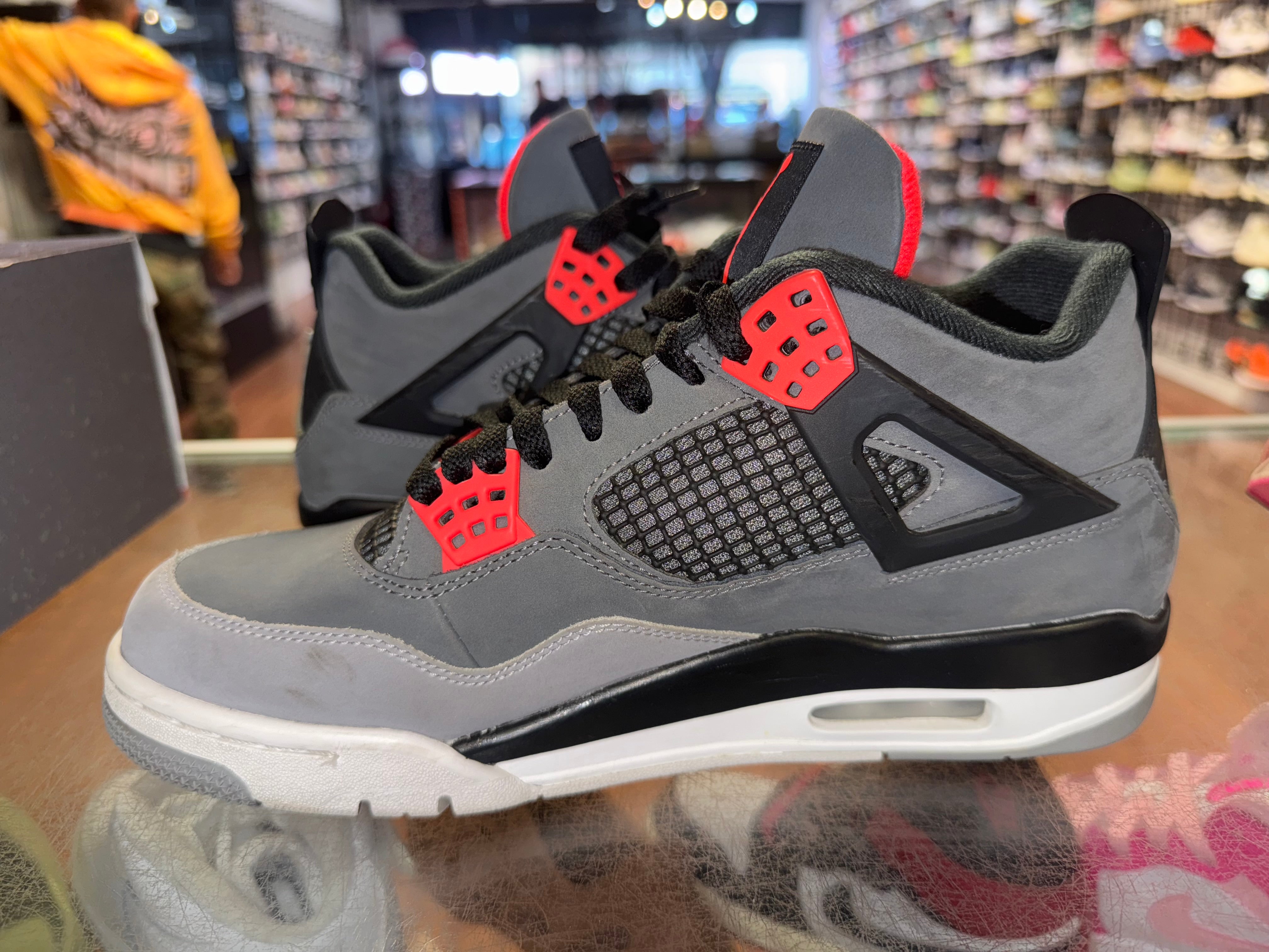 Size 9 Air Jordan 4 "Infrared"