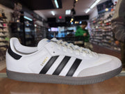 Size 12 Adidas Samba OG "Core White Core Black"