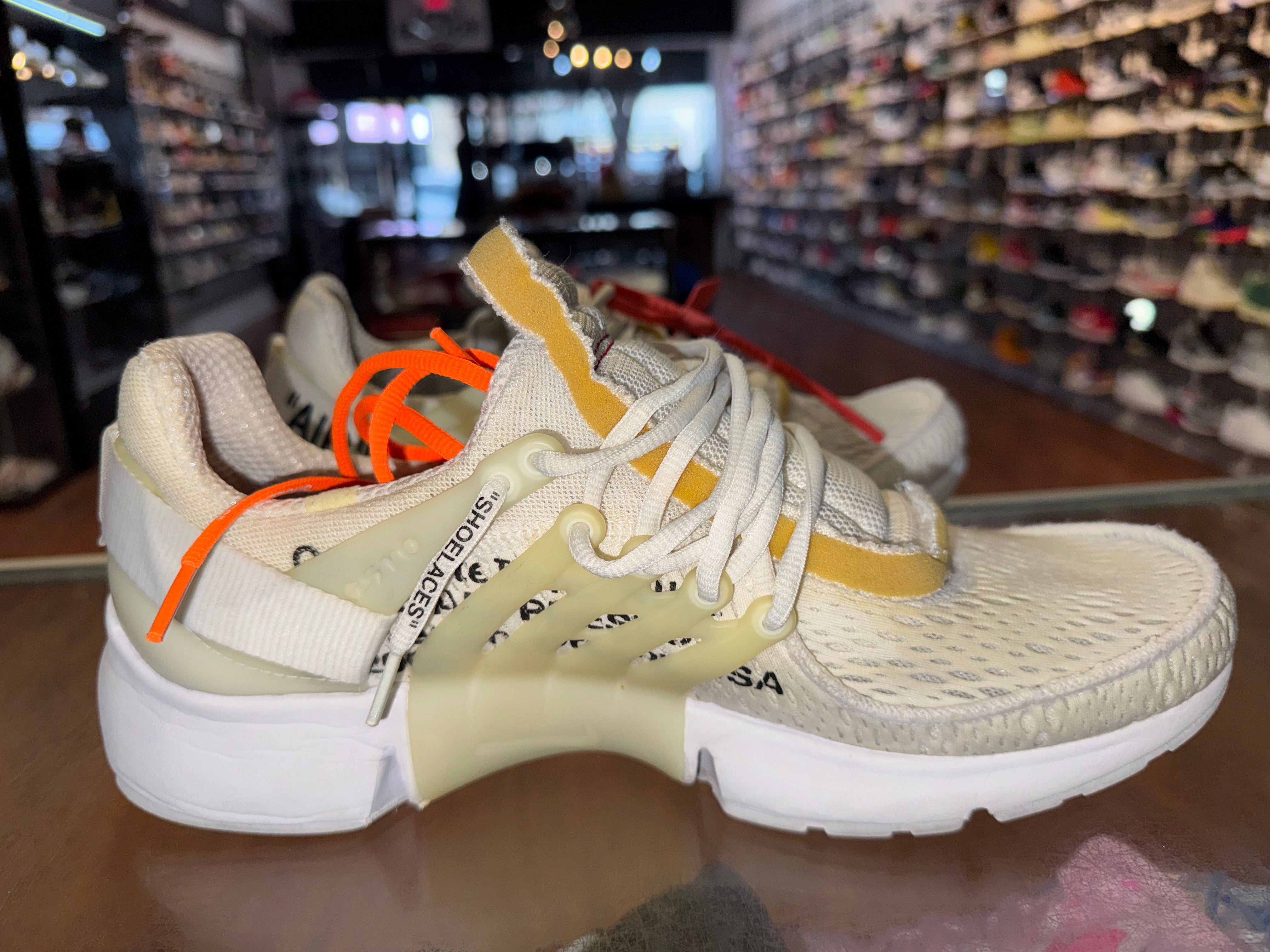 Size 13 Air Presto Off White The Ten "White"