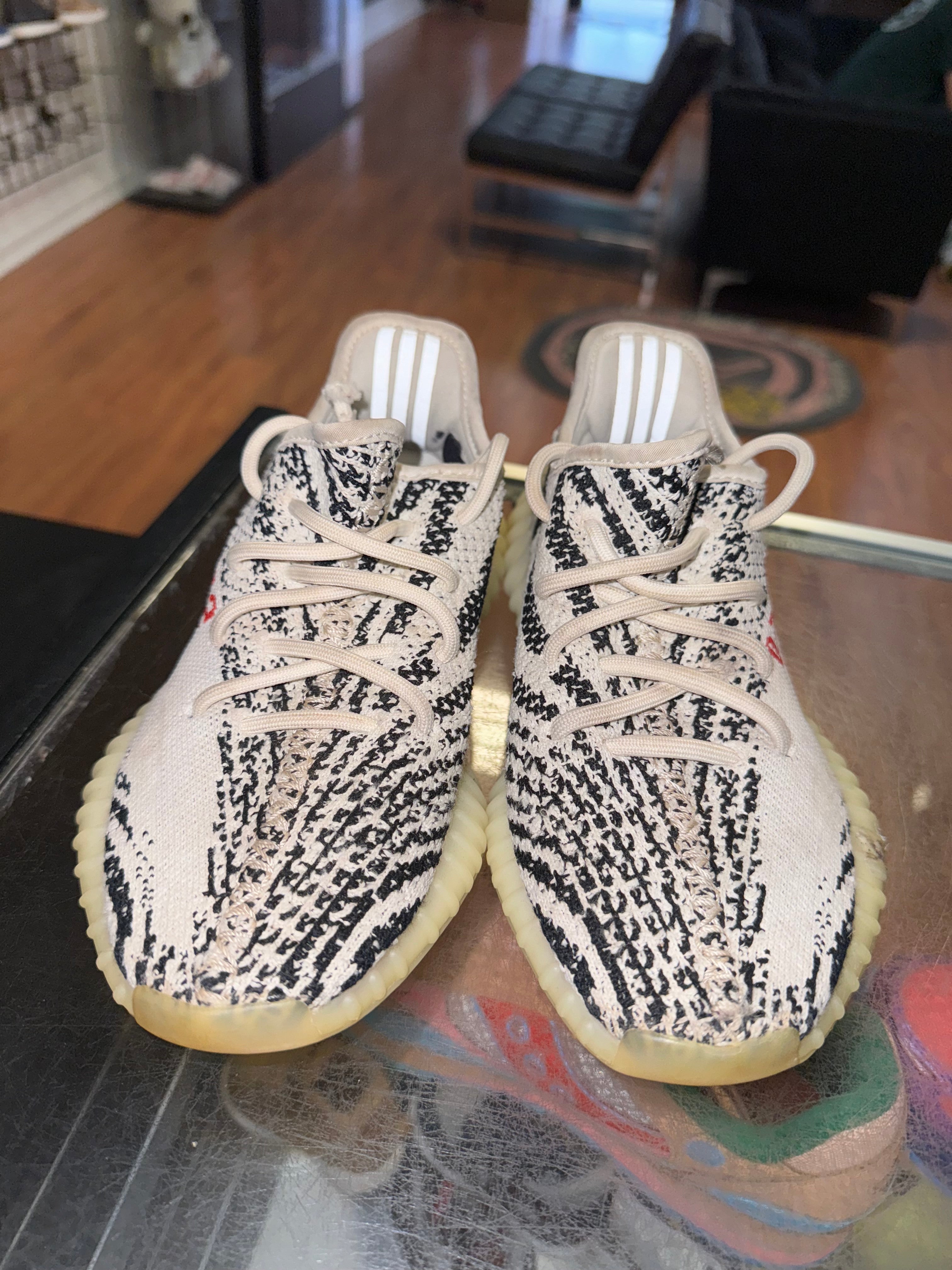 Size 4 Adidas Yeezy Boost 350 “Zebra”