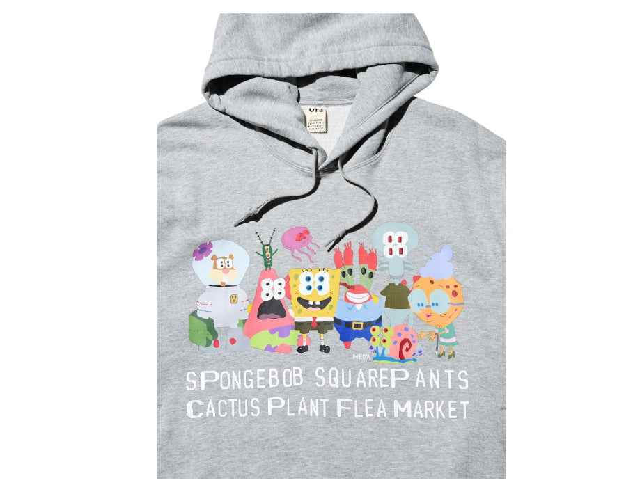 Size M CPFM x SpongeBob Hoodie “Grey” Brand New