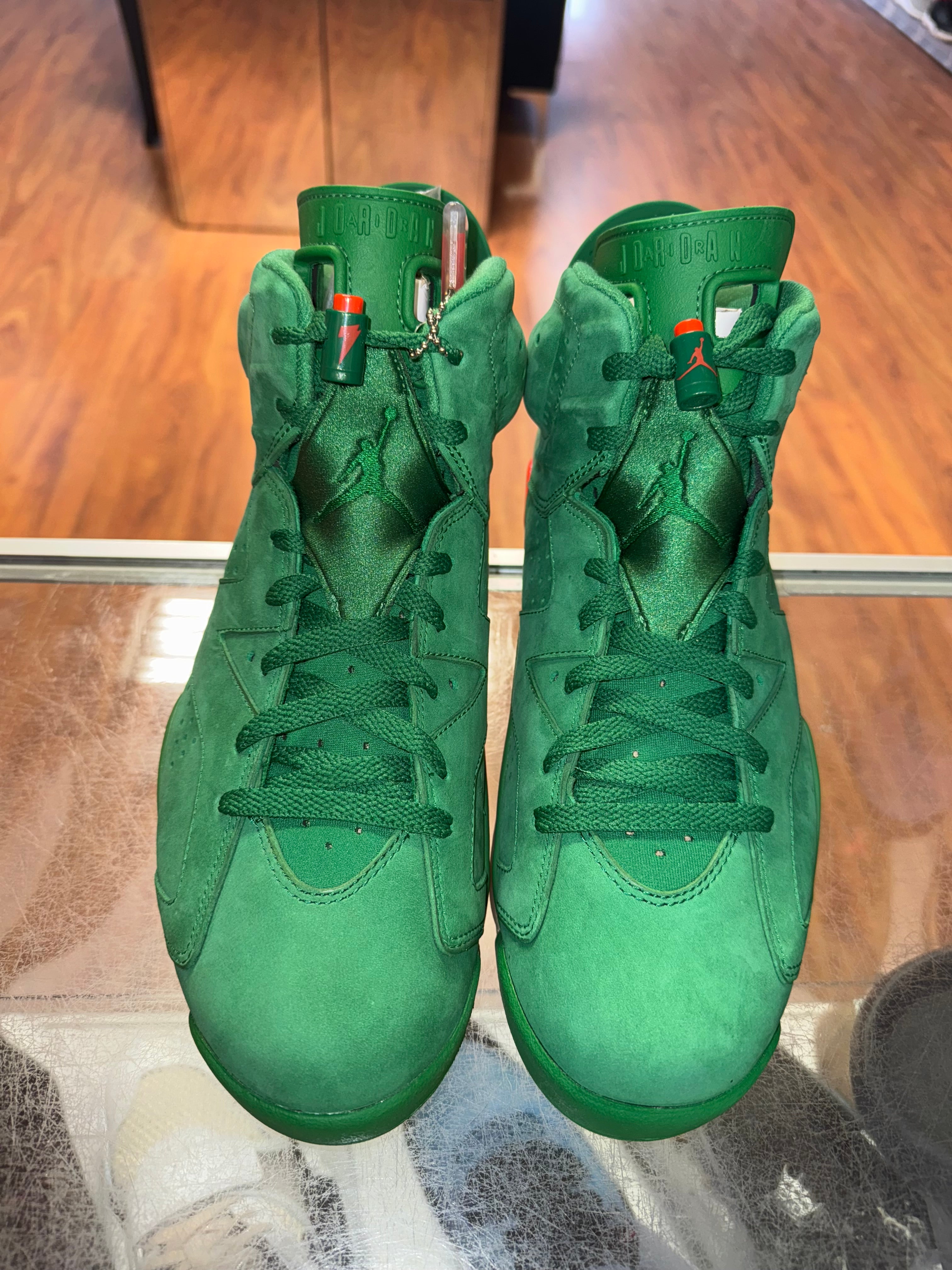 Size 11 Air Jordan 6 Gatorade “Green” Brand New