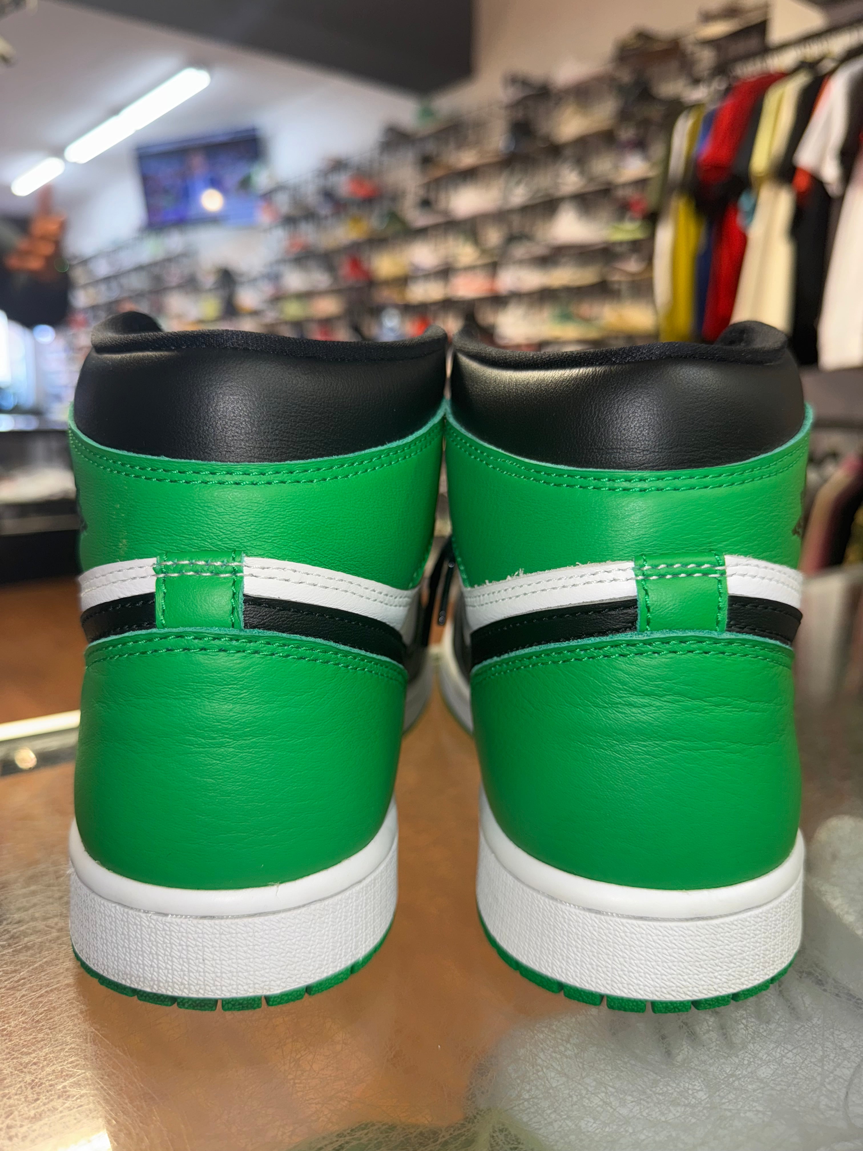 Size 9 Air Jordan 1 "Lucky Green"