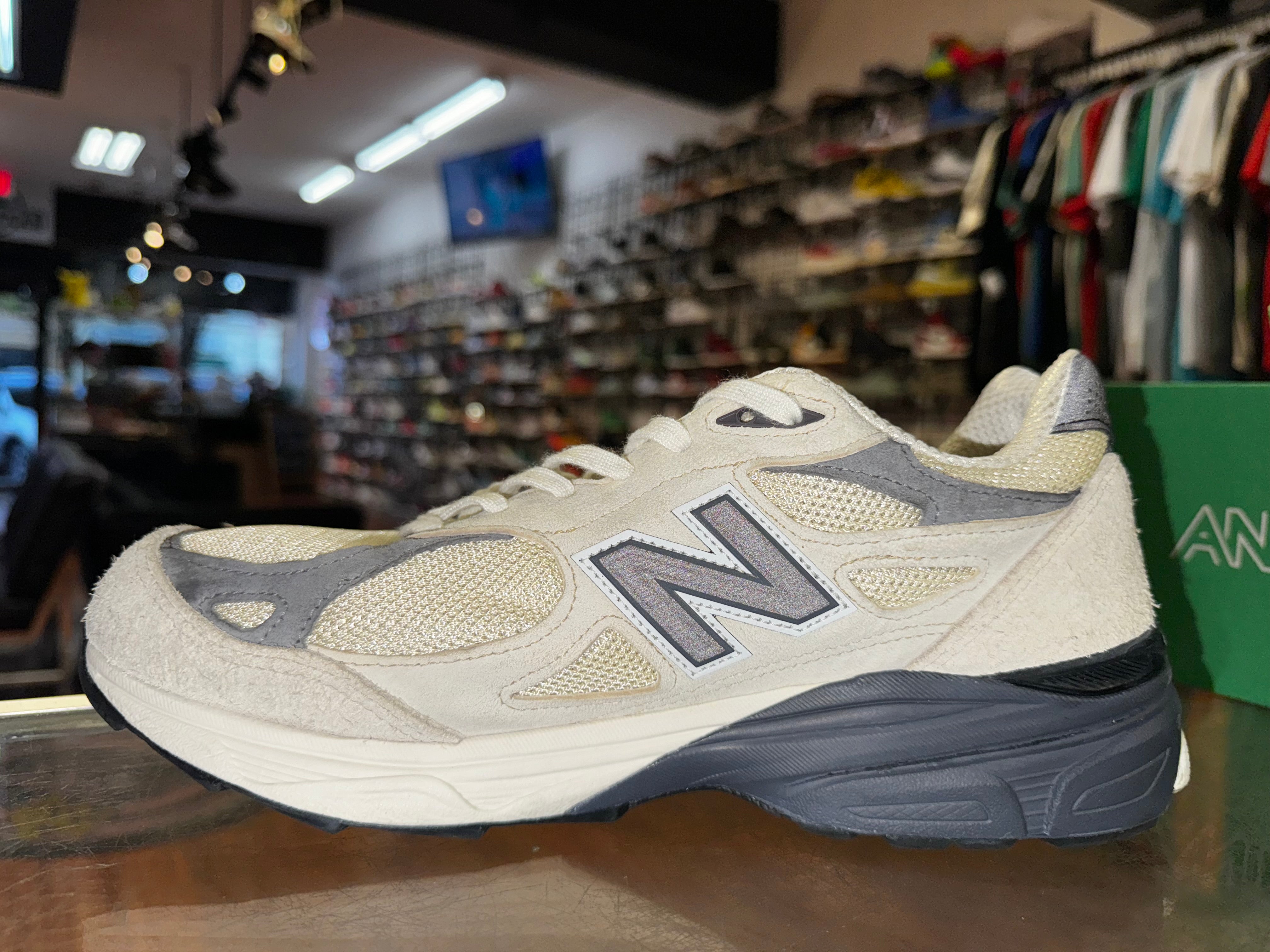 Size 9 New Balance 990v3 Teddy Santis "Moonbeam"