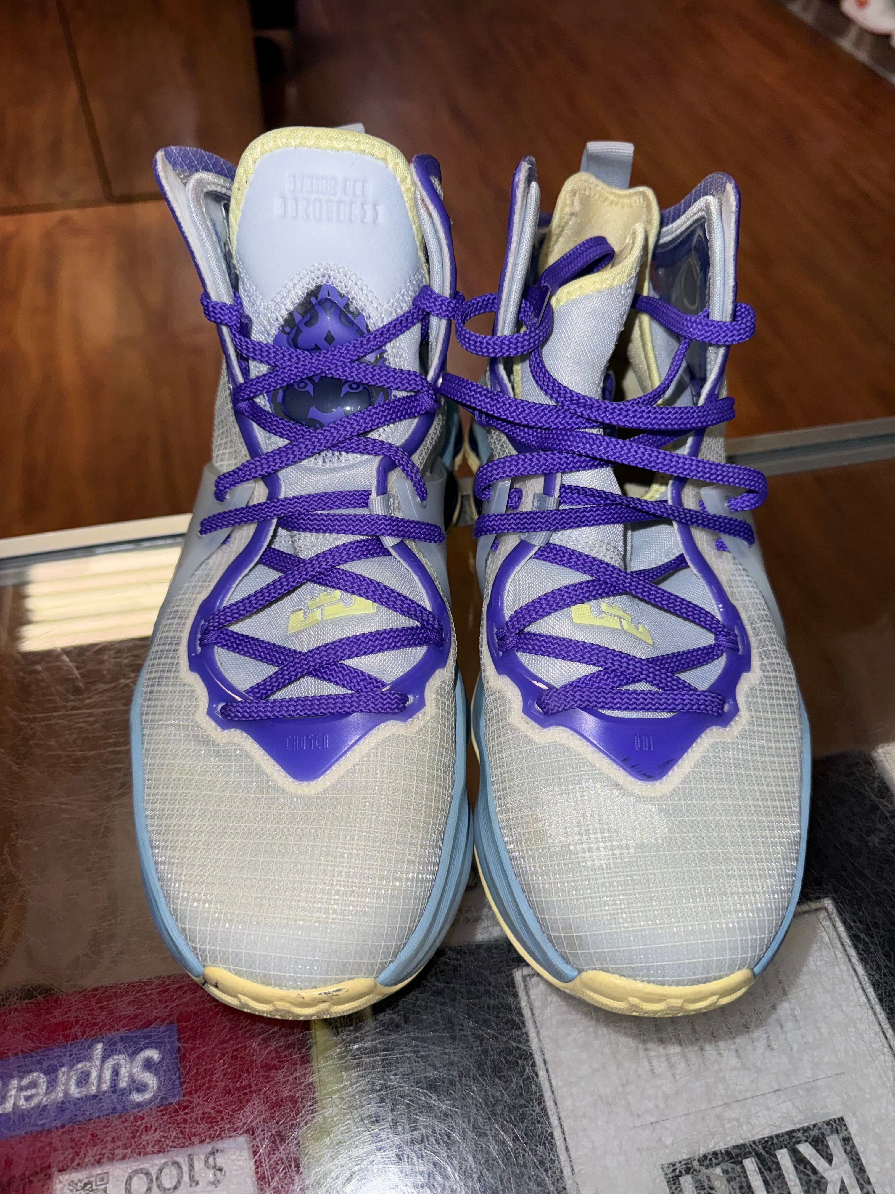 Size 7y Lebron 19 "Aura"