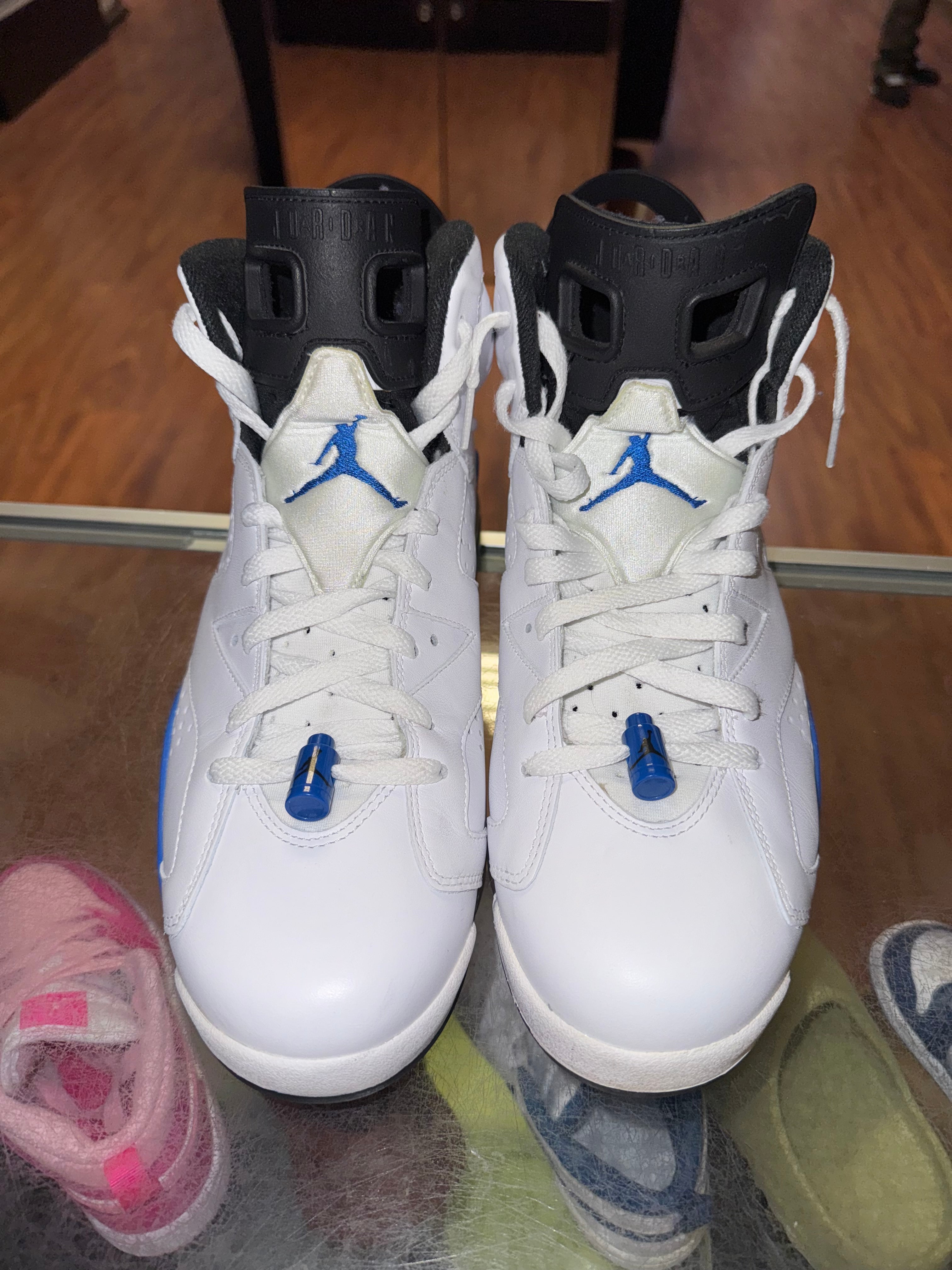 Size 12 Air Jordan 6 "Sport Blue"