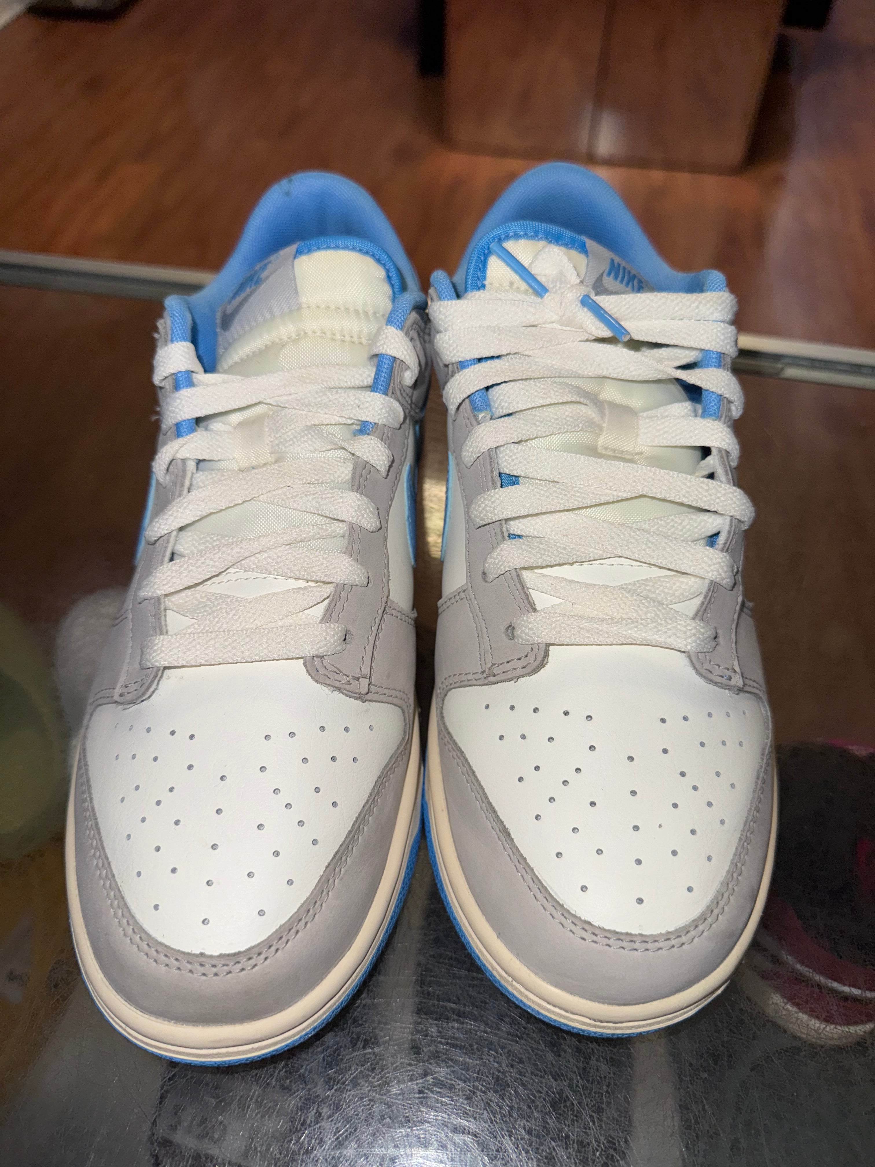 Size 8.5 Dunk Low Athletic Dept "University Blue"