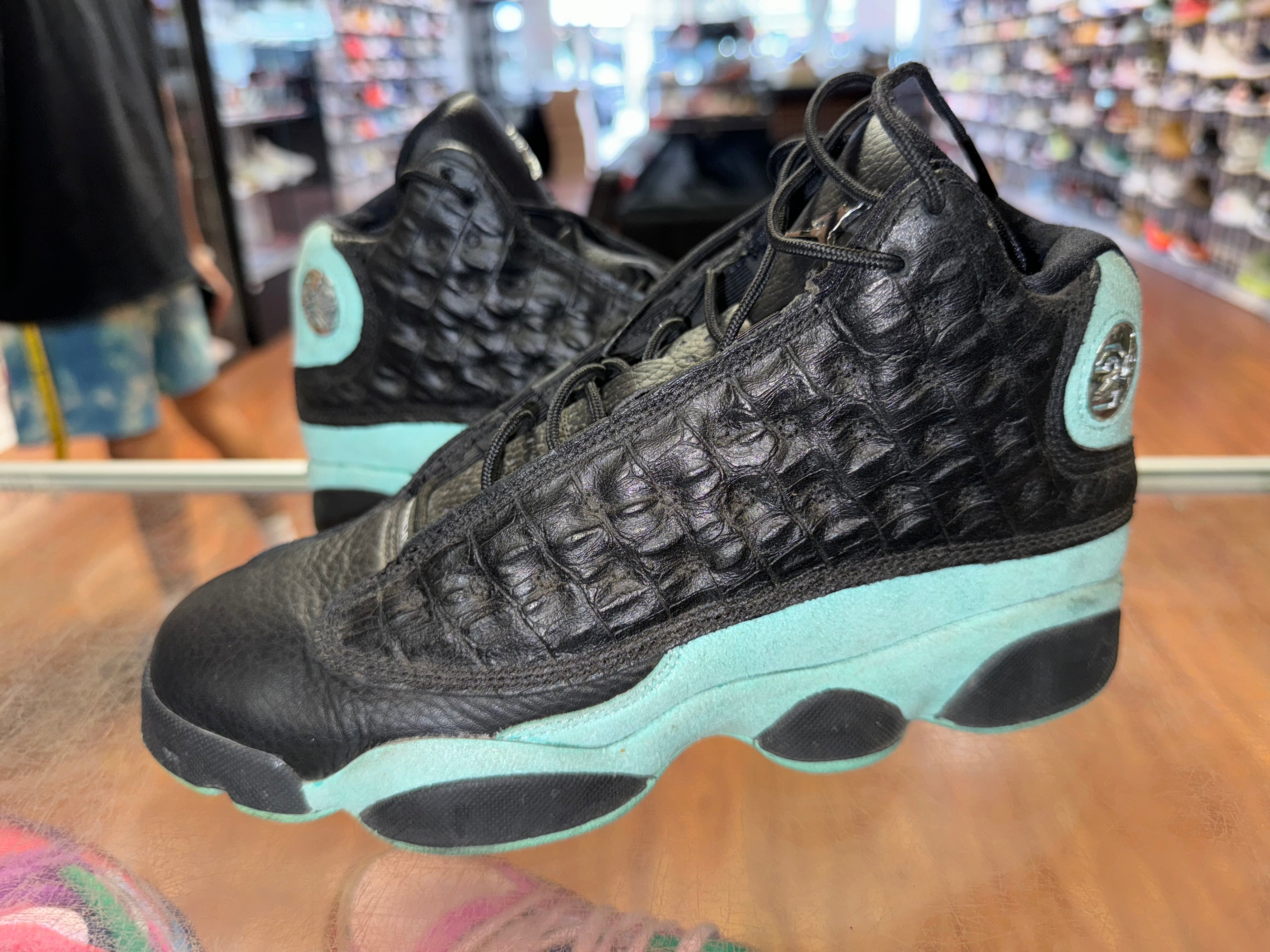 Size 6y Air Jordan 13 "Island Green"