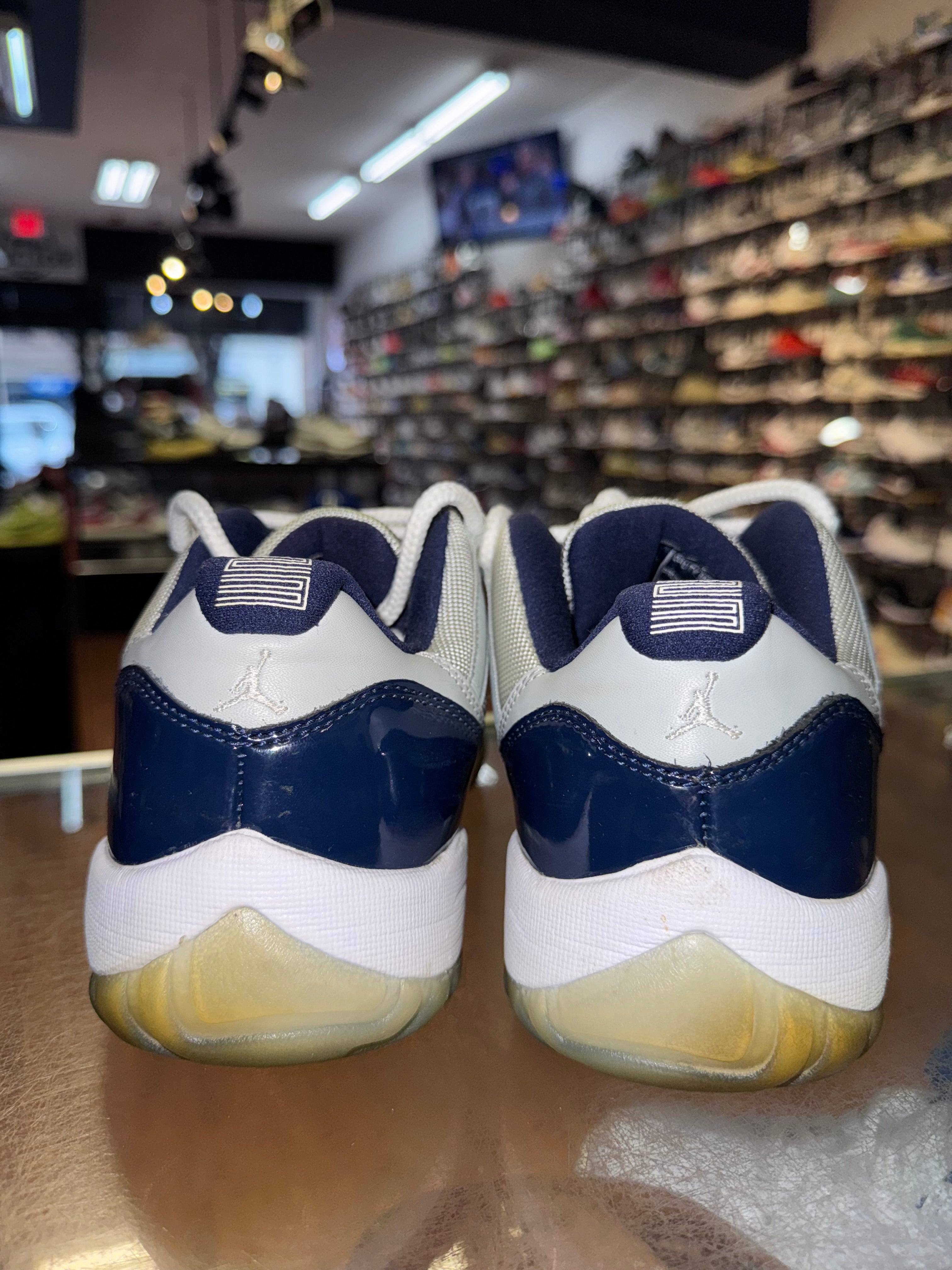 Size 10 Air Jordan 11 Low "Georgetown"