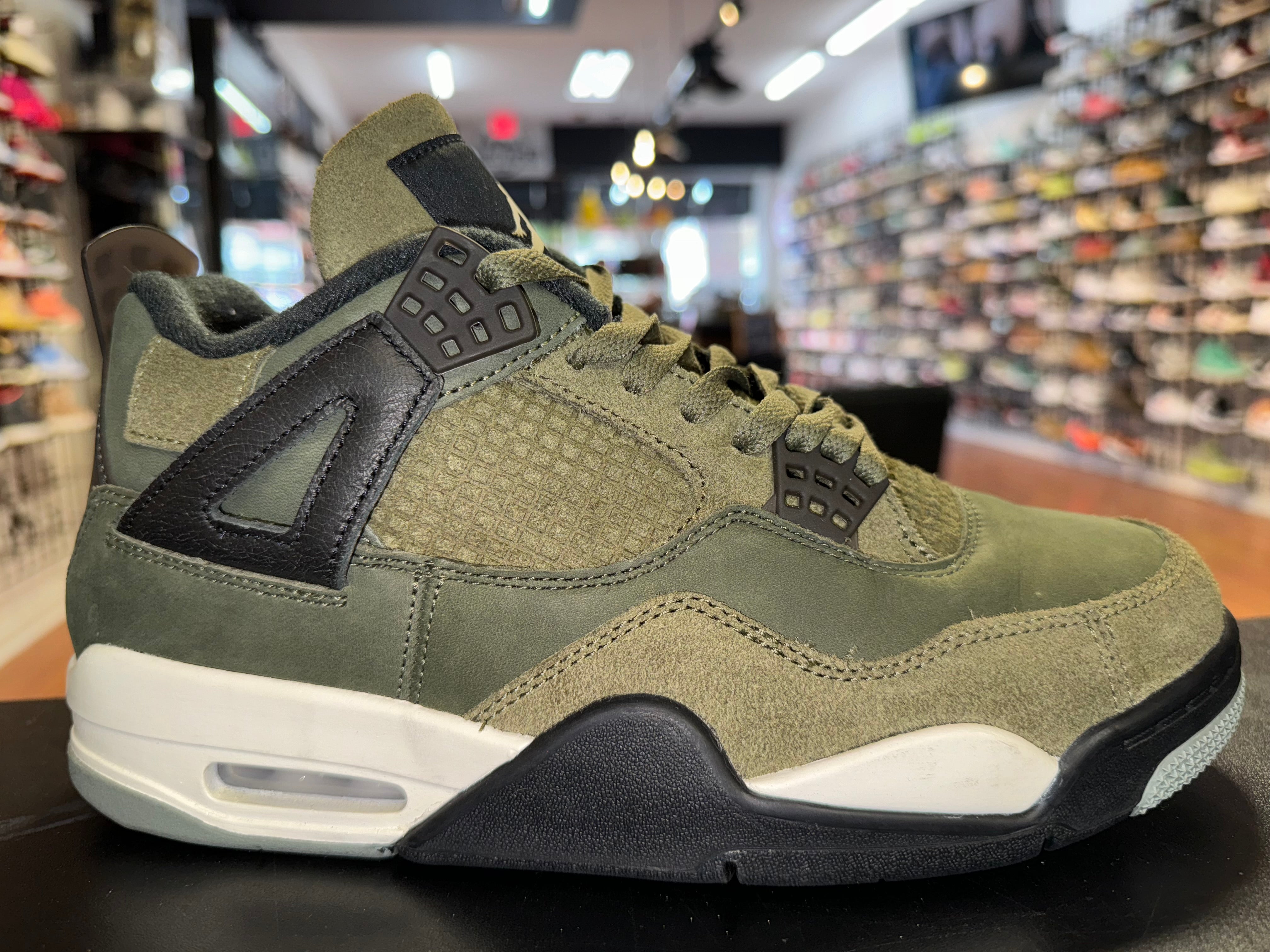 Size 9 Air Jordan 4 “Craft Olive”