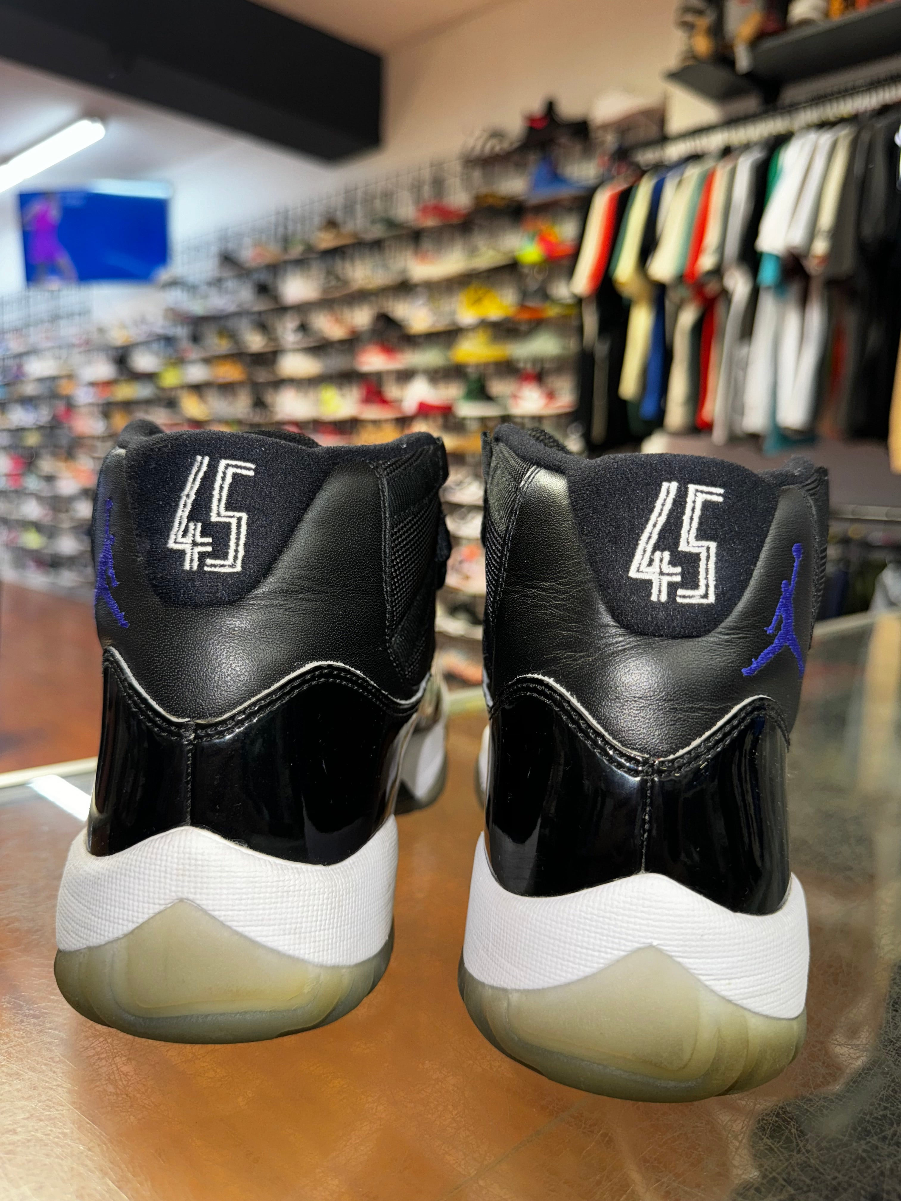 Size 8 Air Jordan 11 "Space Jam"