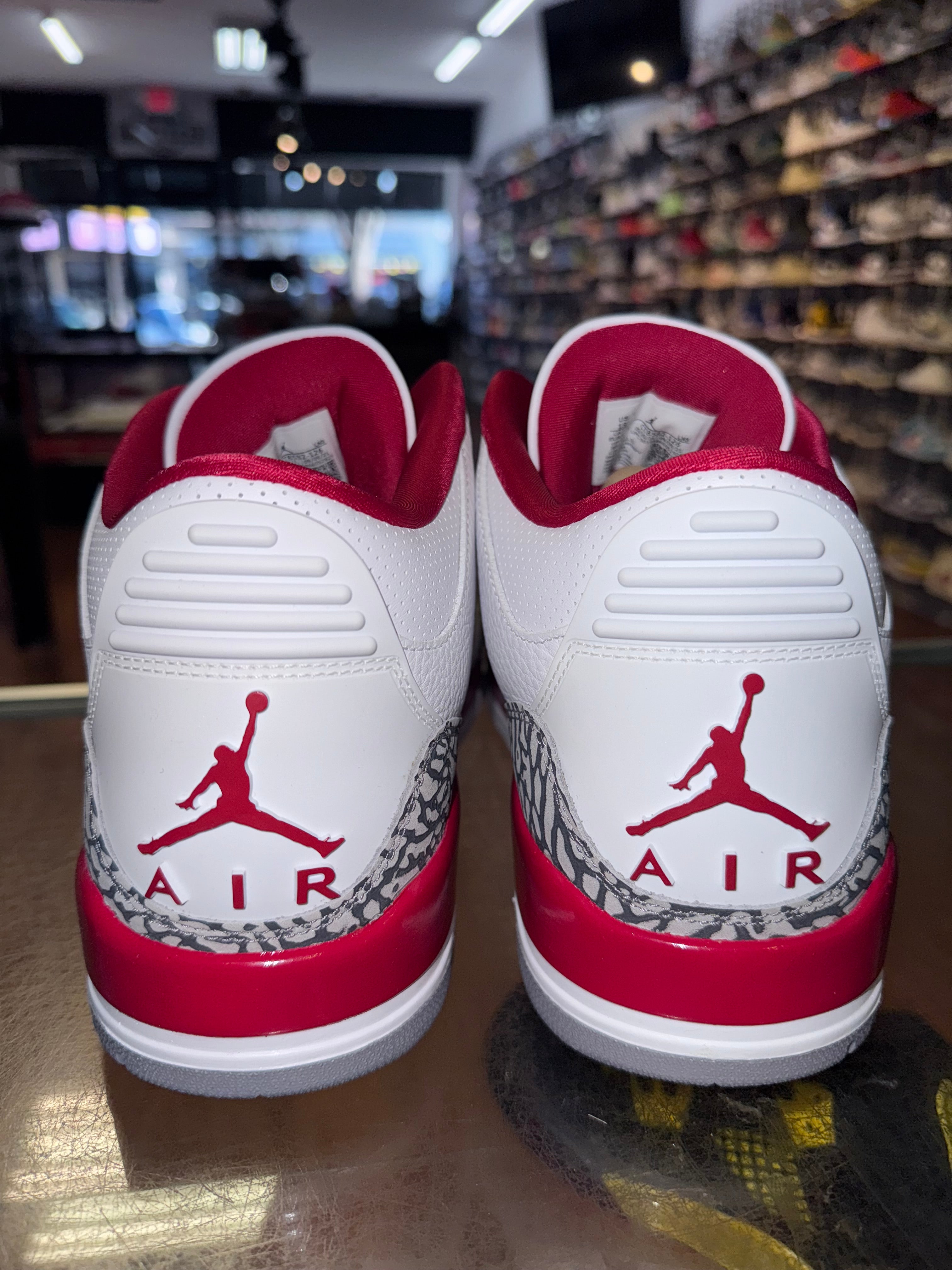 Size 13 Air Jordan 3 “Cardinal” Brand New