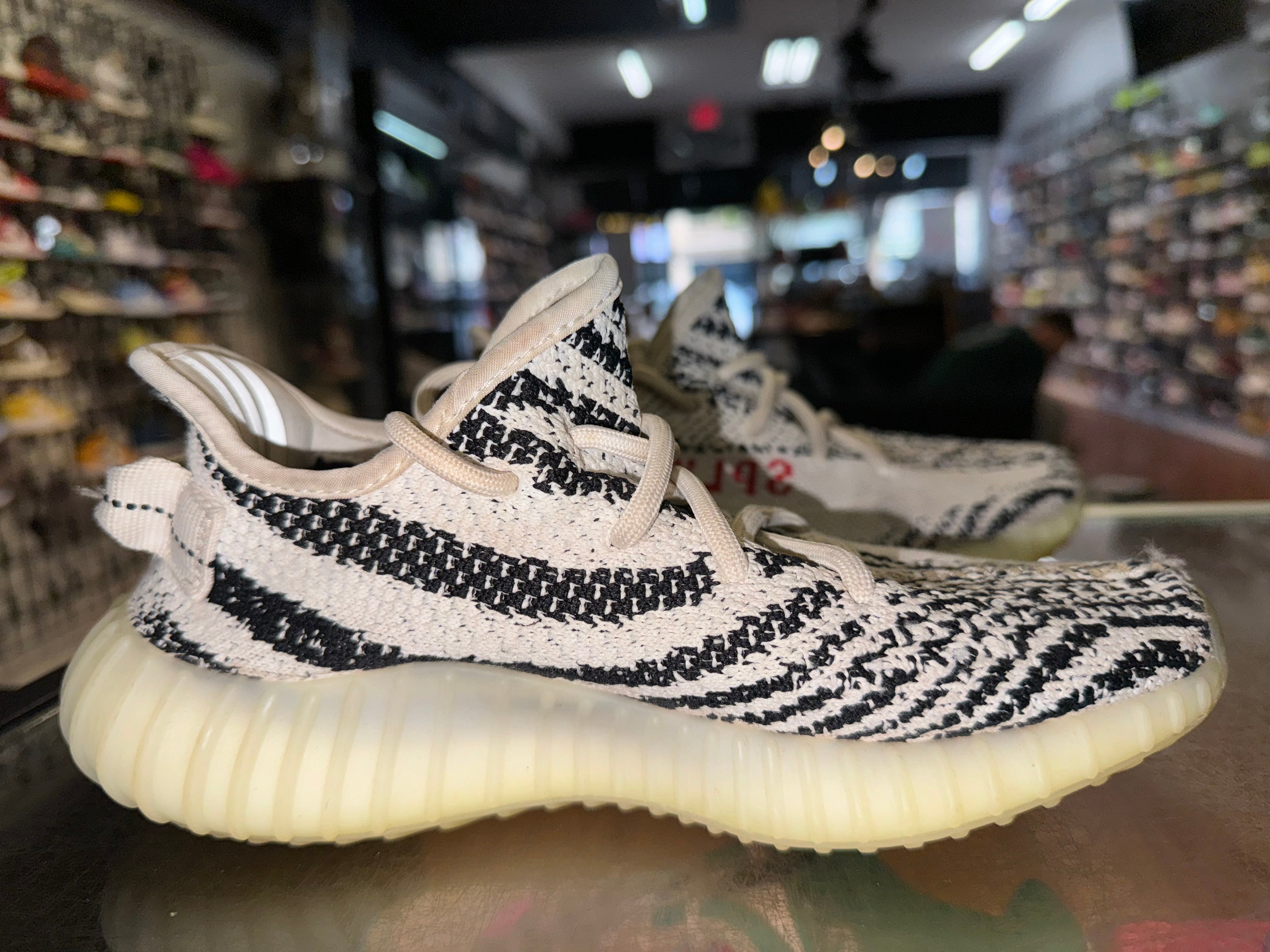 Size 4 Adidas Yeezy Boost 350 “Zebra”