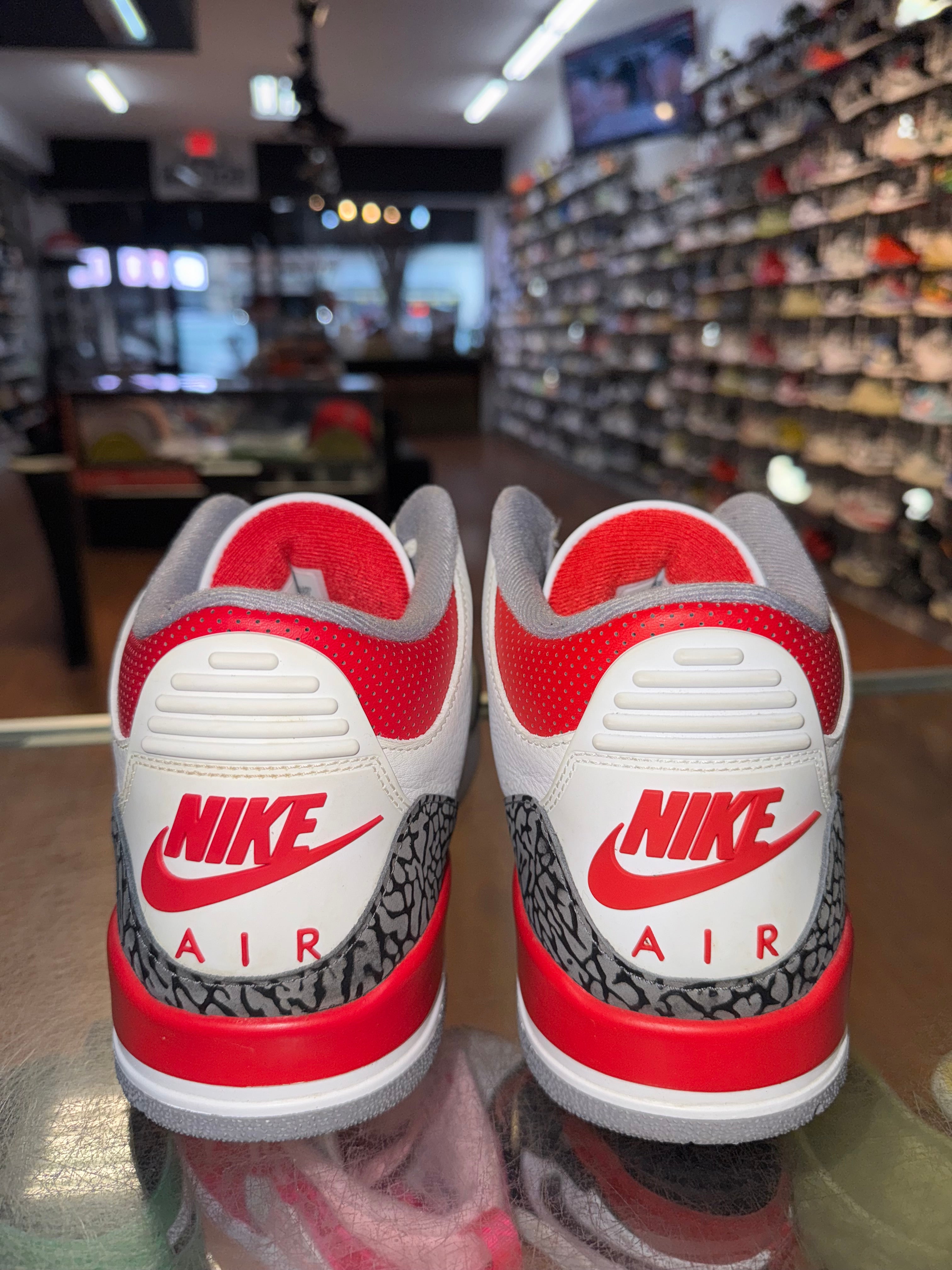 Size 11.5 Air Jordan 3 "Fire Red"