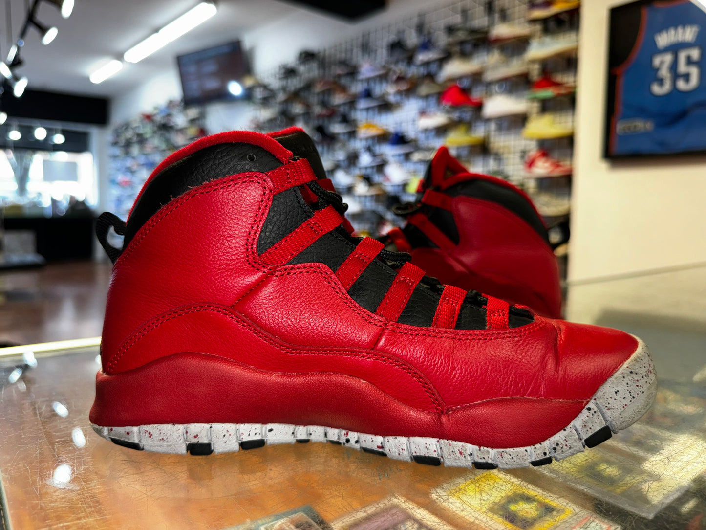 Size 5.5y Air Jordan 10 "Bulls Over Broadway"