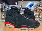 Size 11 Air Jordan 6 "Black Infrared"