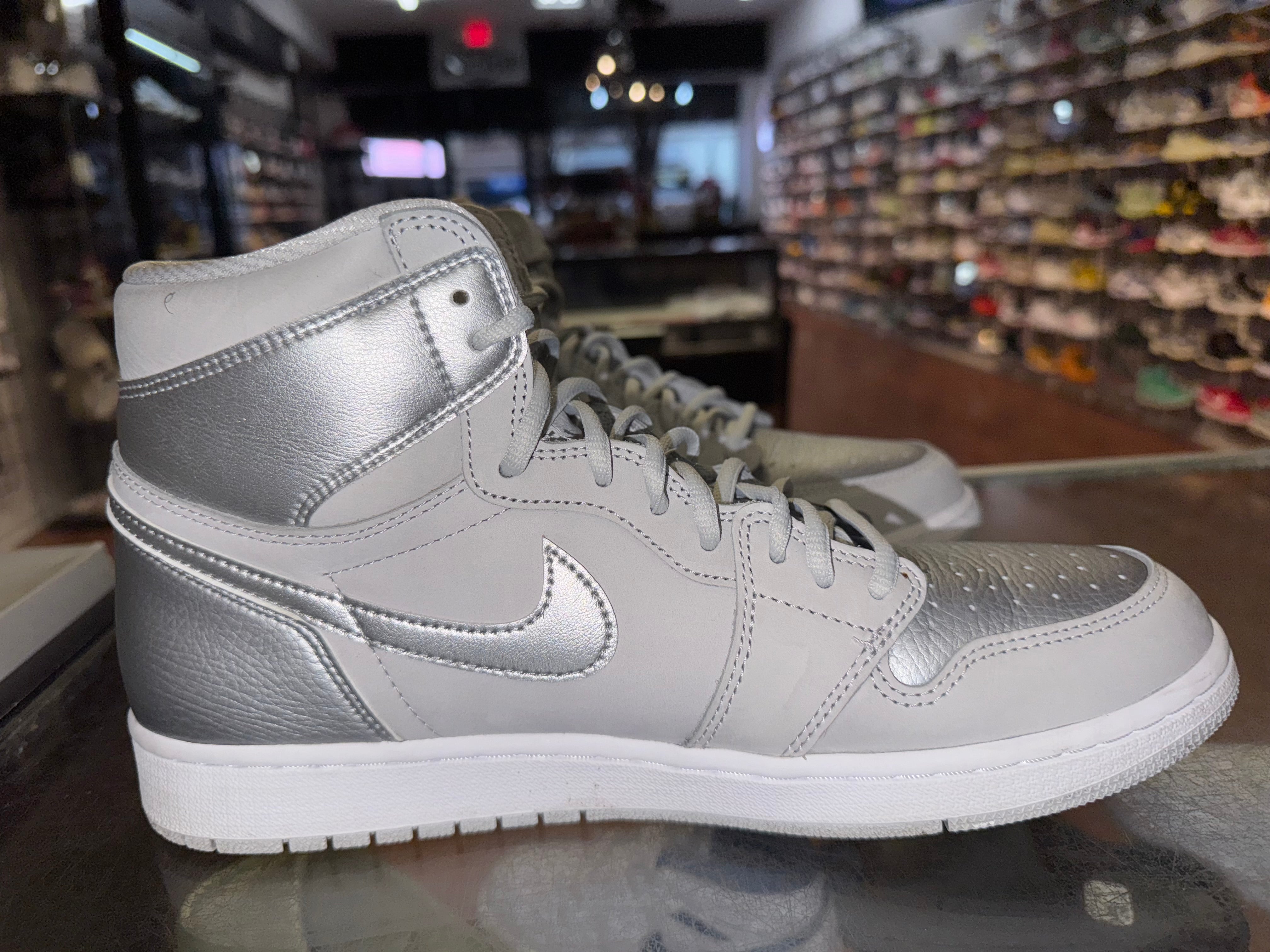 Size 12 Air Jordan 1 COJP “Silver”