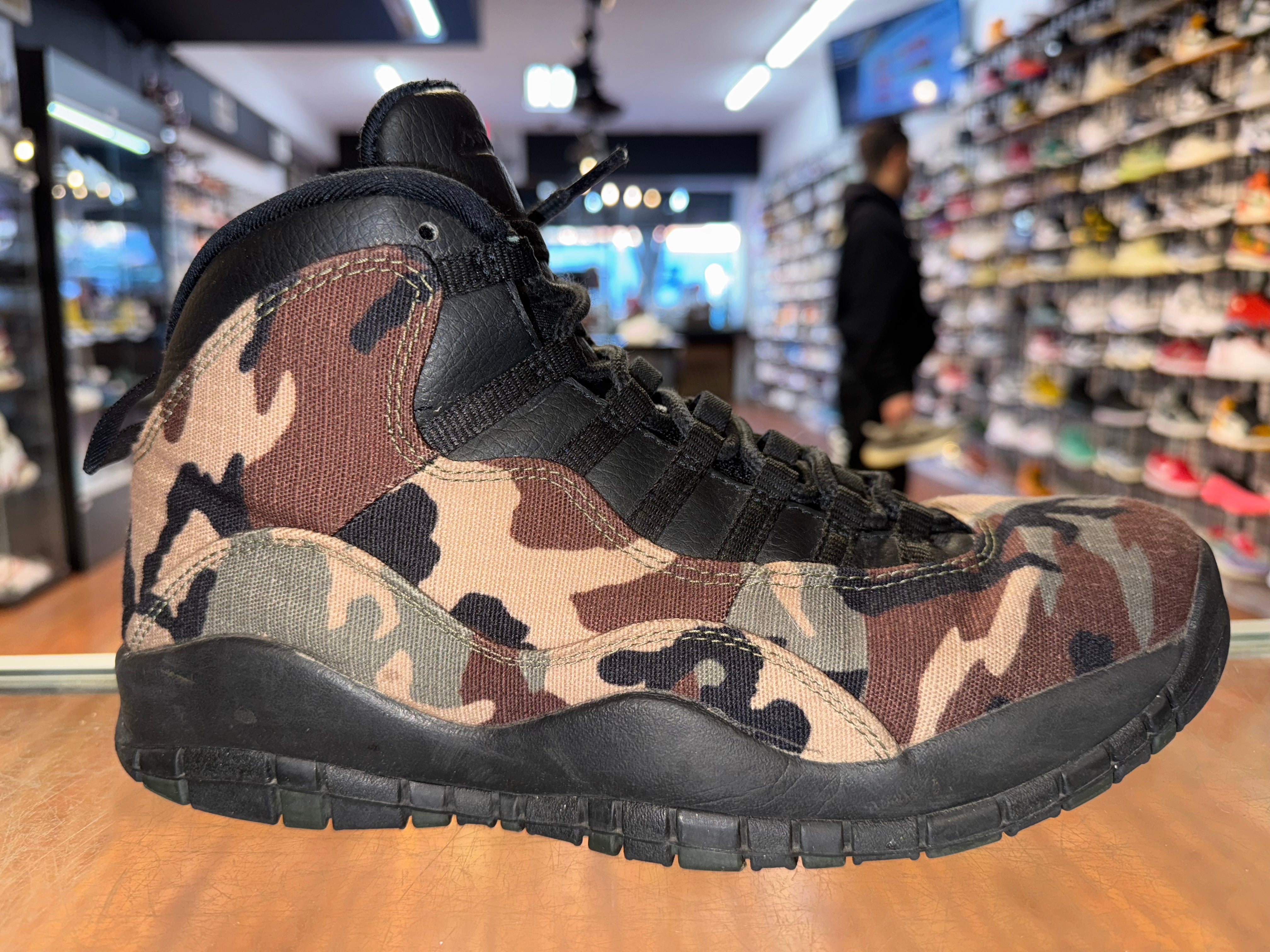 Size 10 Air Jordan 10 "CAMO"