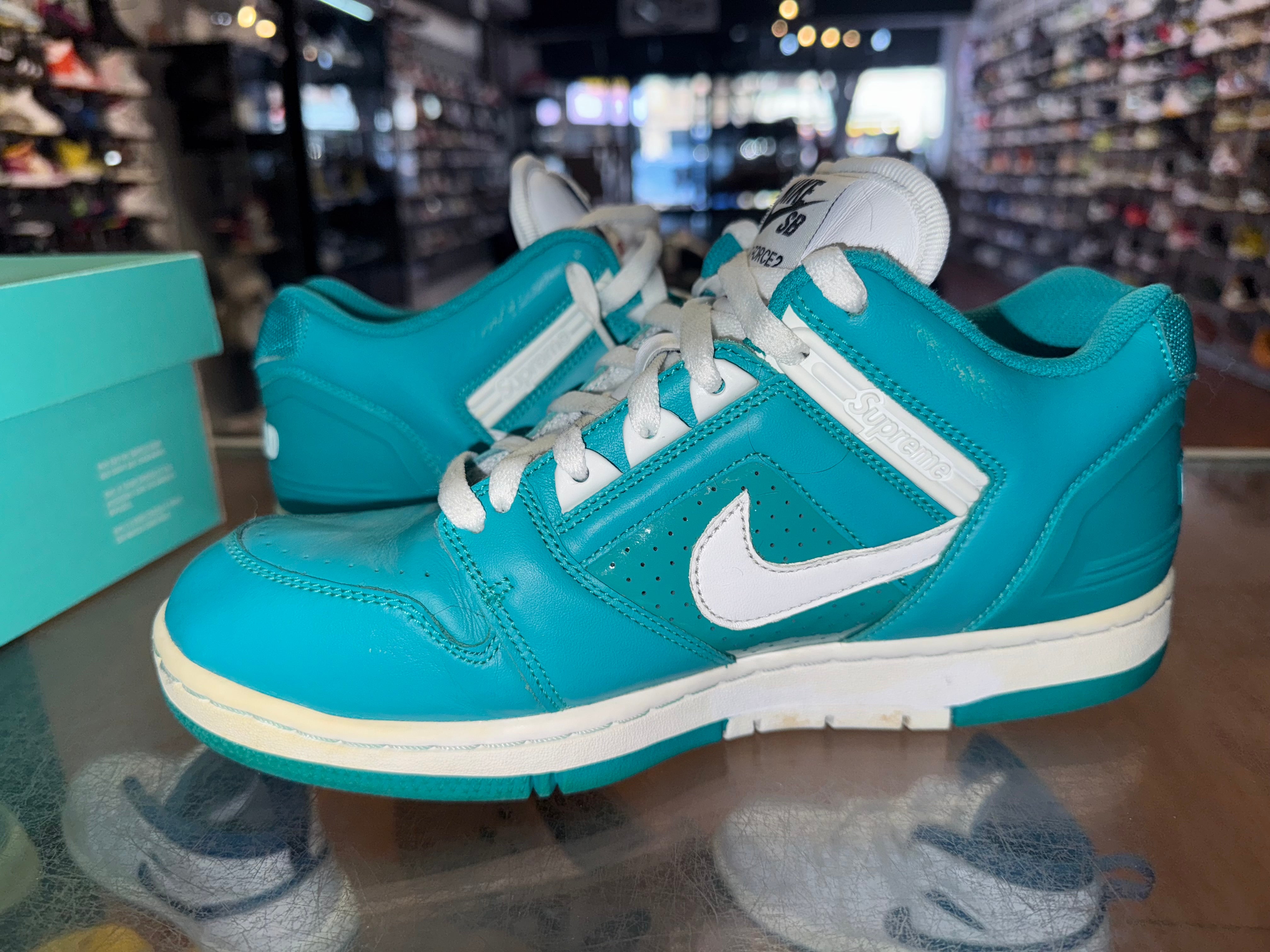 Size 9.5 Air Force 2 Low SB Supreme "Blue"