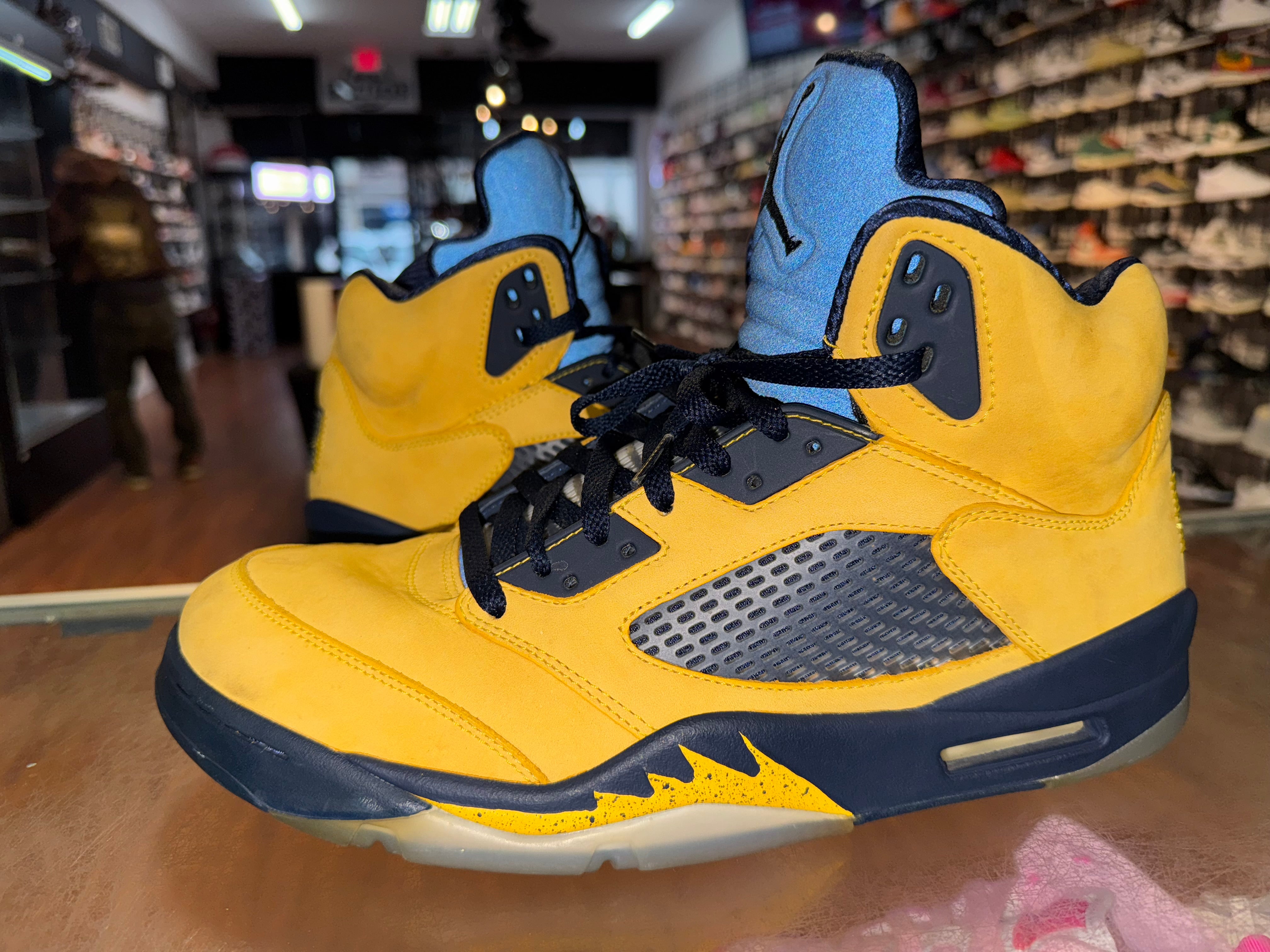 Size 12 Air Jordan 5 “Michigan”