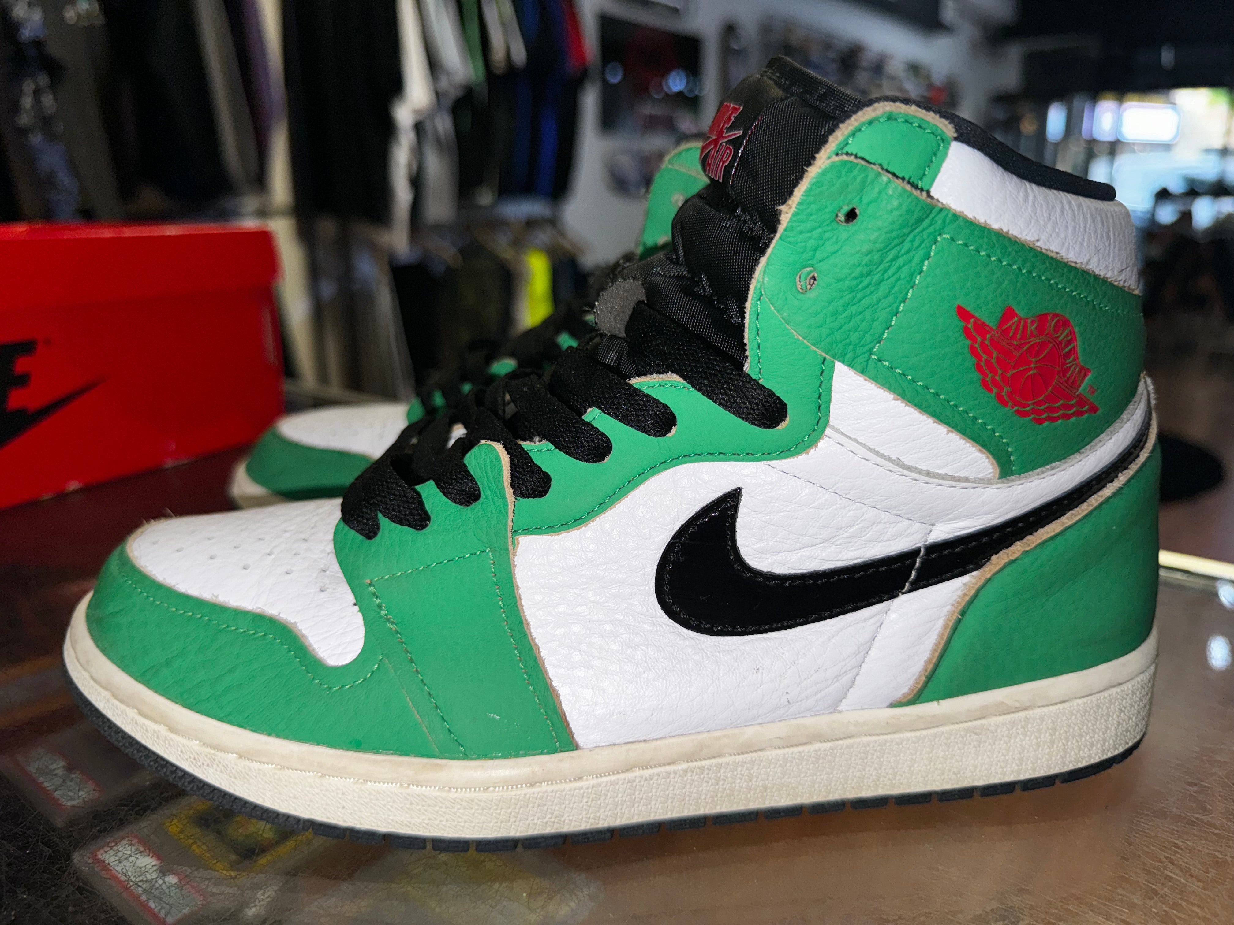 Size 9 (10.5W) Air Jordan 1 "Lucky Green"