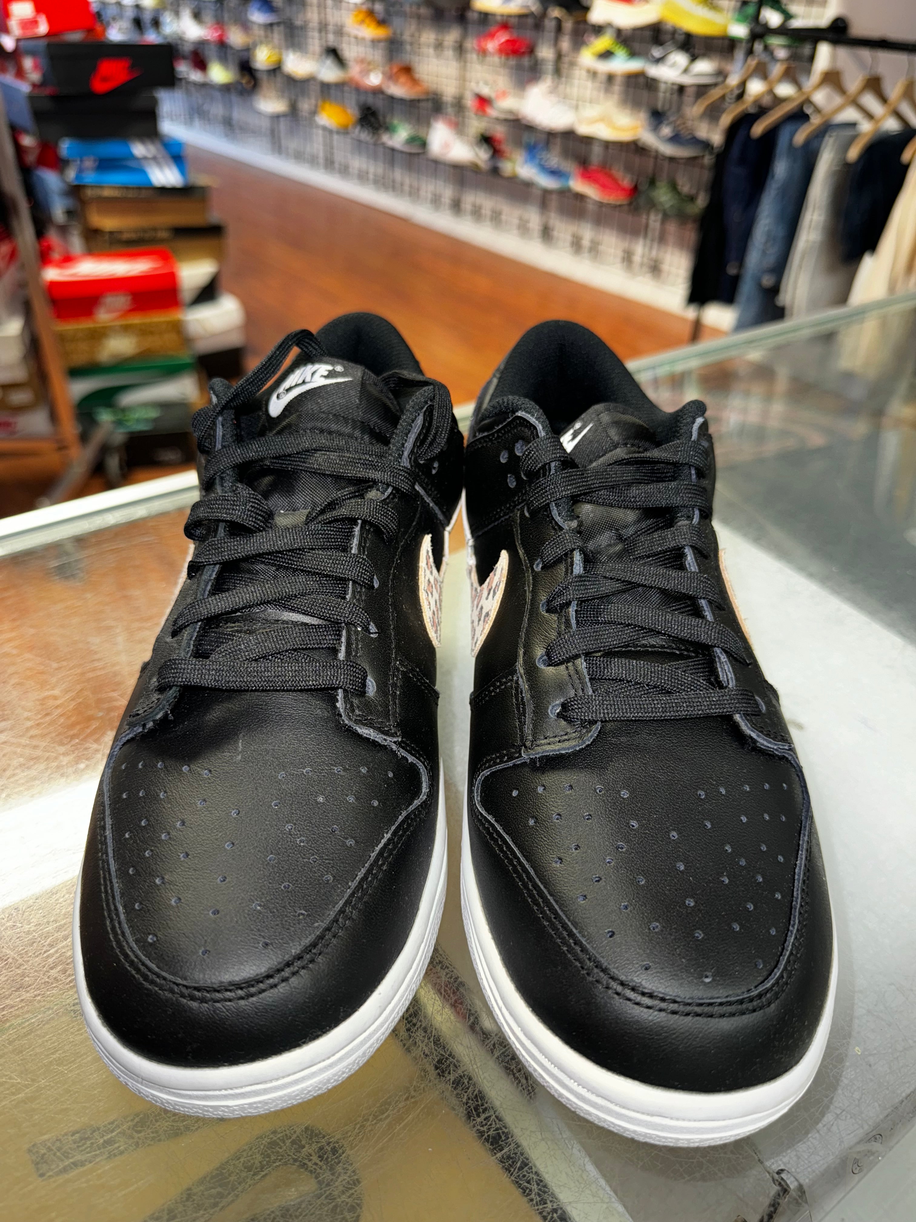 Size 9.5 (11W) Dunk Low "Primal Black" Brand New