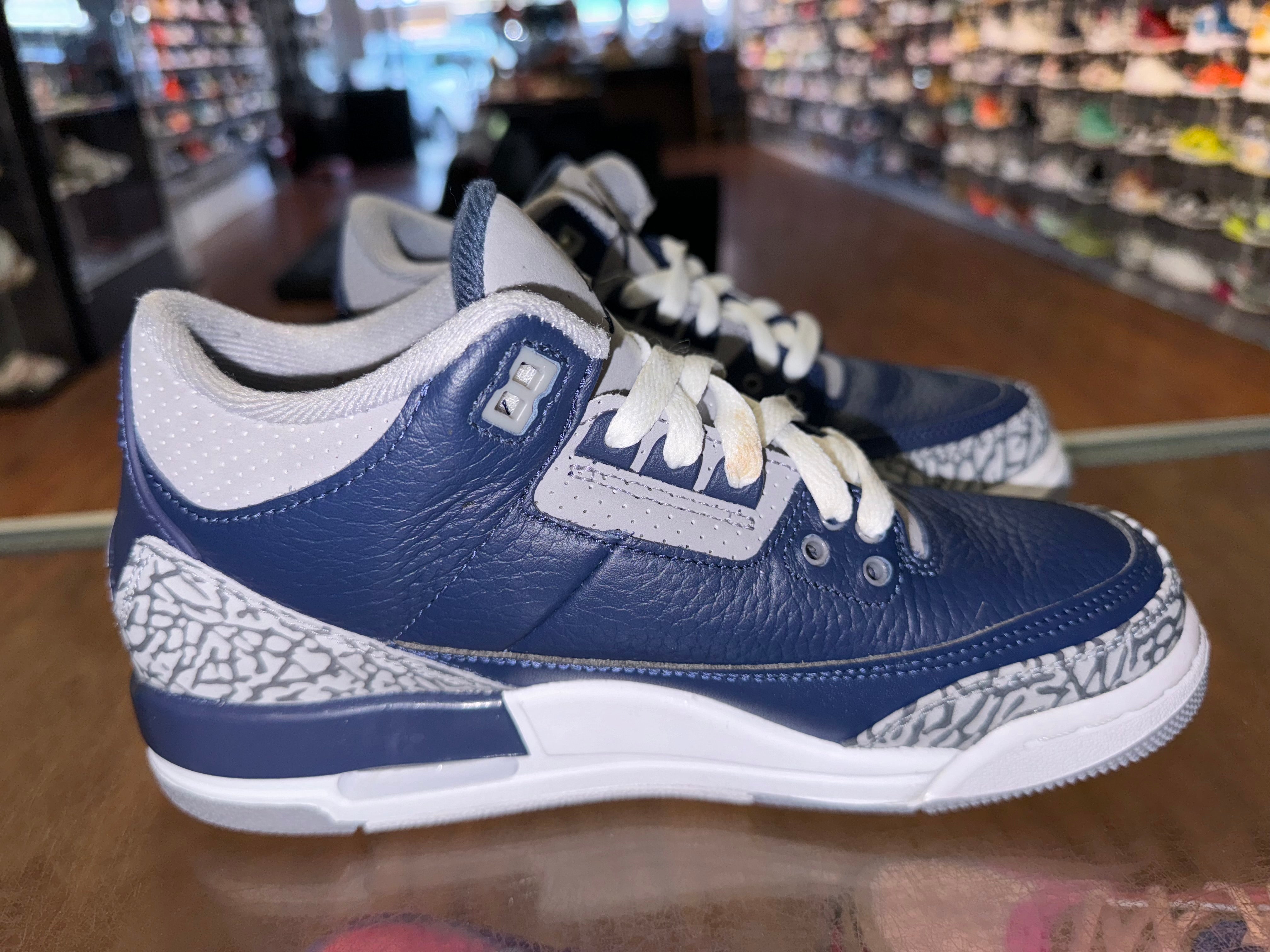 Size 7y Air Jordan 3 “Georgetown”