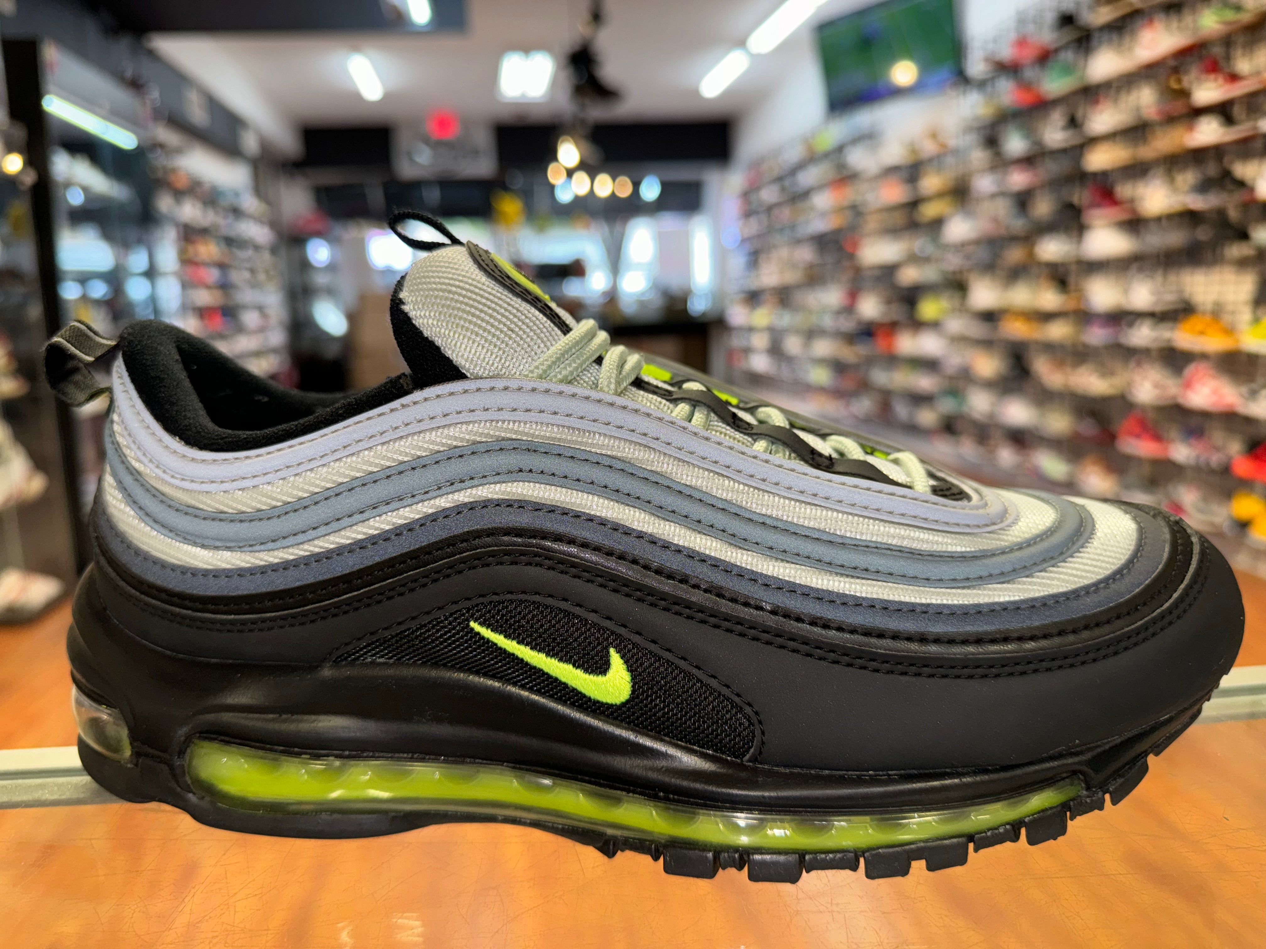 Size 9.5 Air Max 97 “Icons Neon 95”