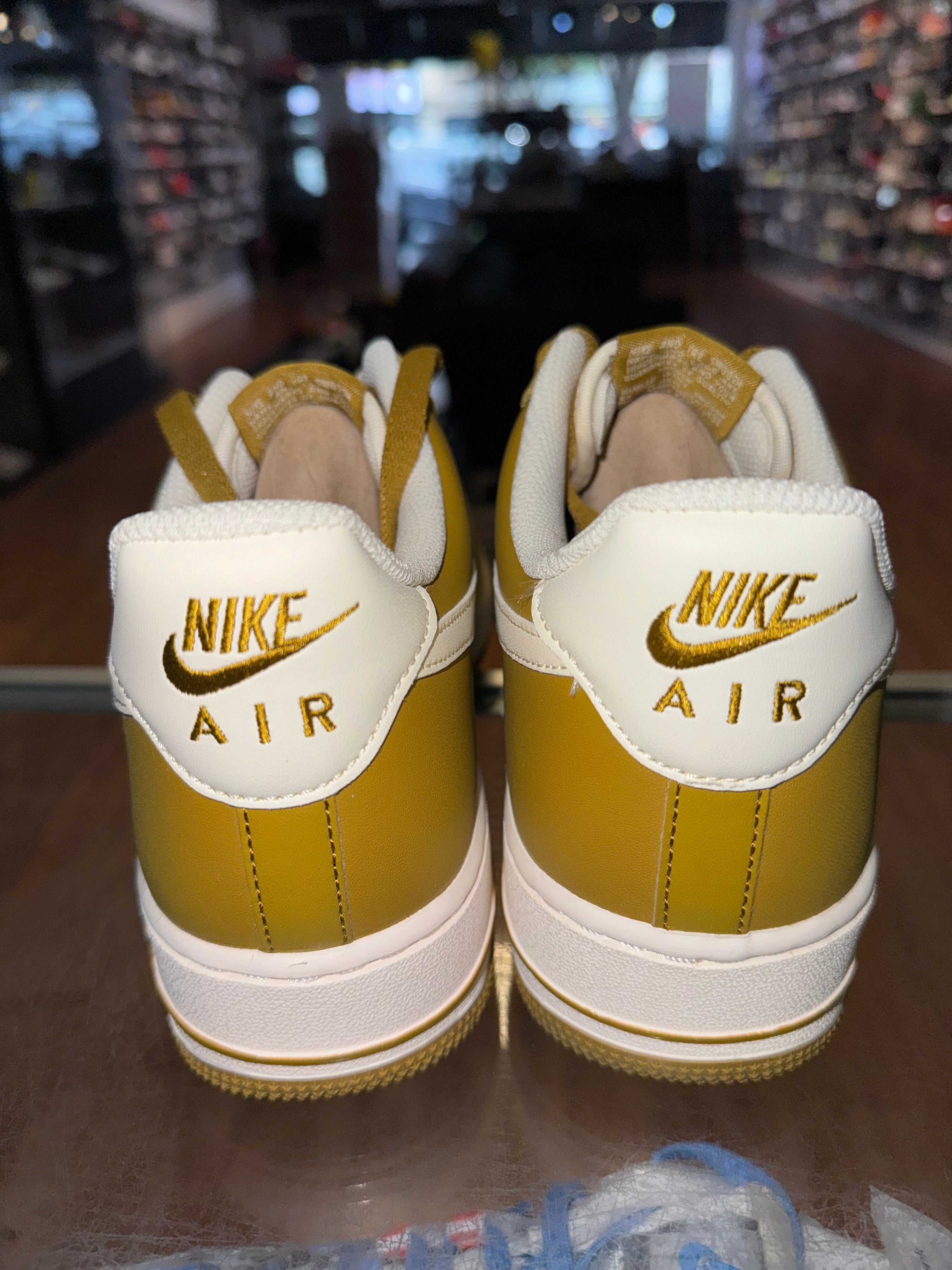 Size 9 Air Force 1 “Saturn Gold” Brand New