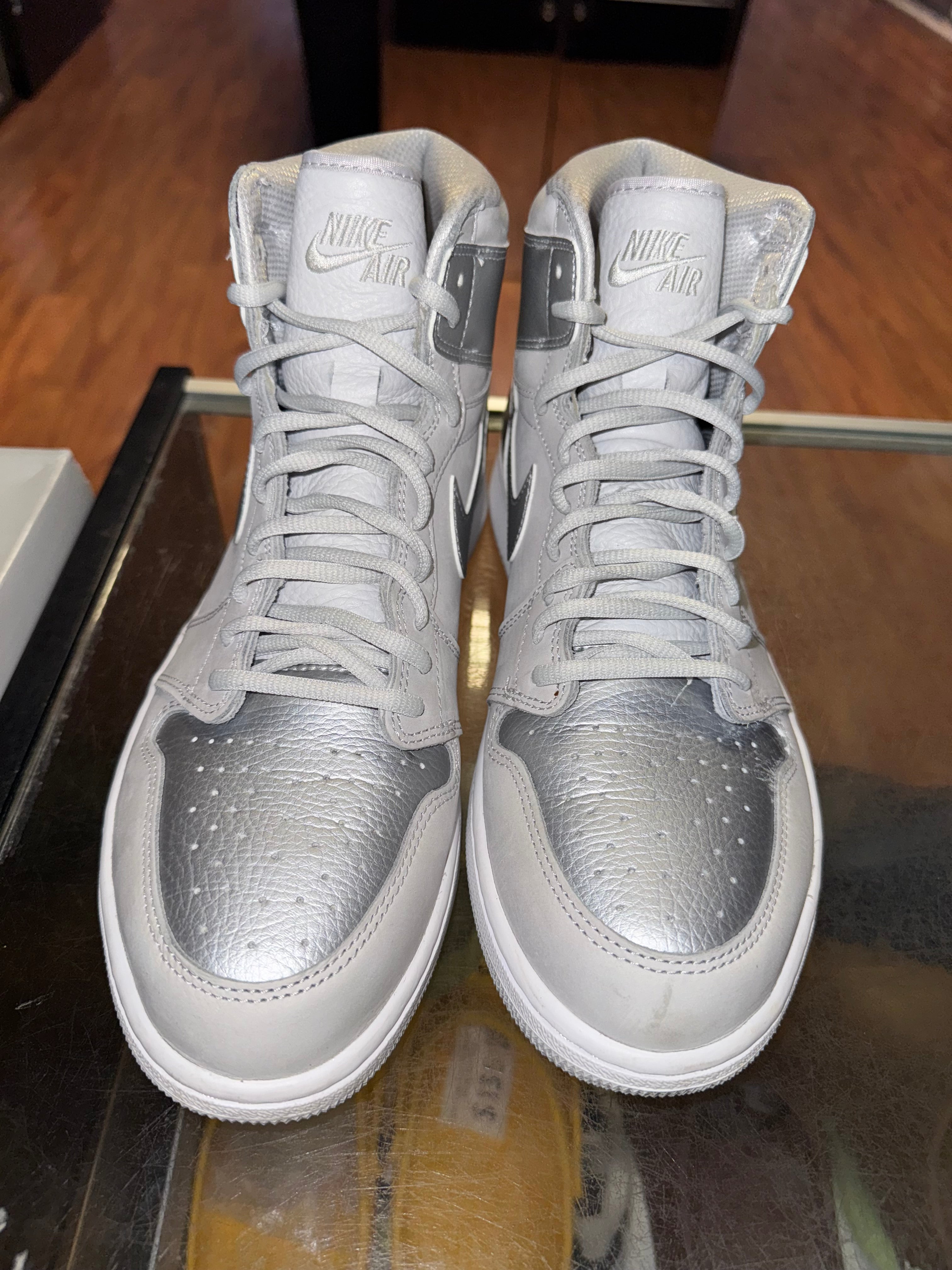 Size 12 Air Jordan 1 COJP “Silver”