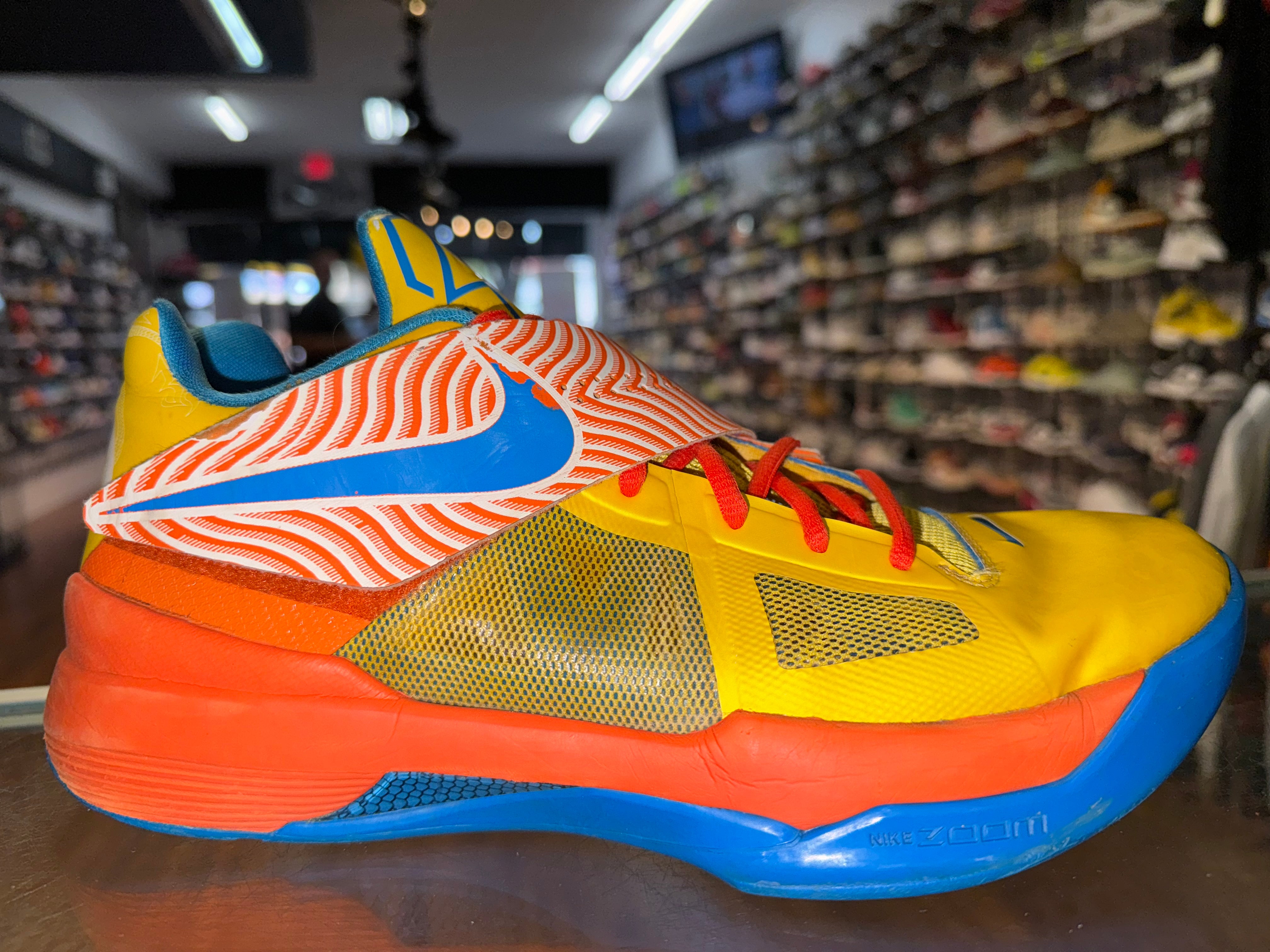 Size 8.5 Nike KD 4 ID “Sunburst”