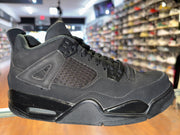 Size 6.5y Air Jordan 4 "Black Cat"