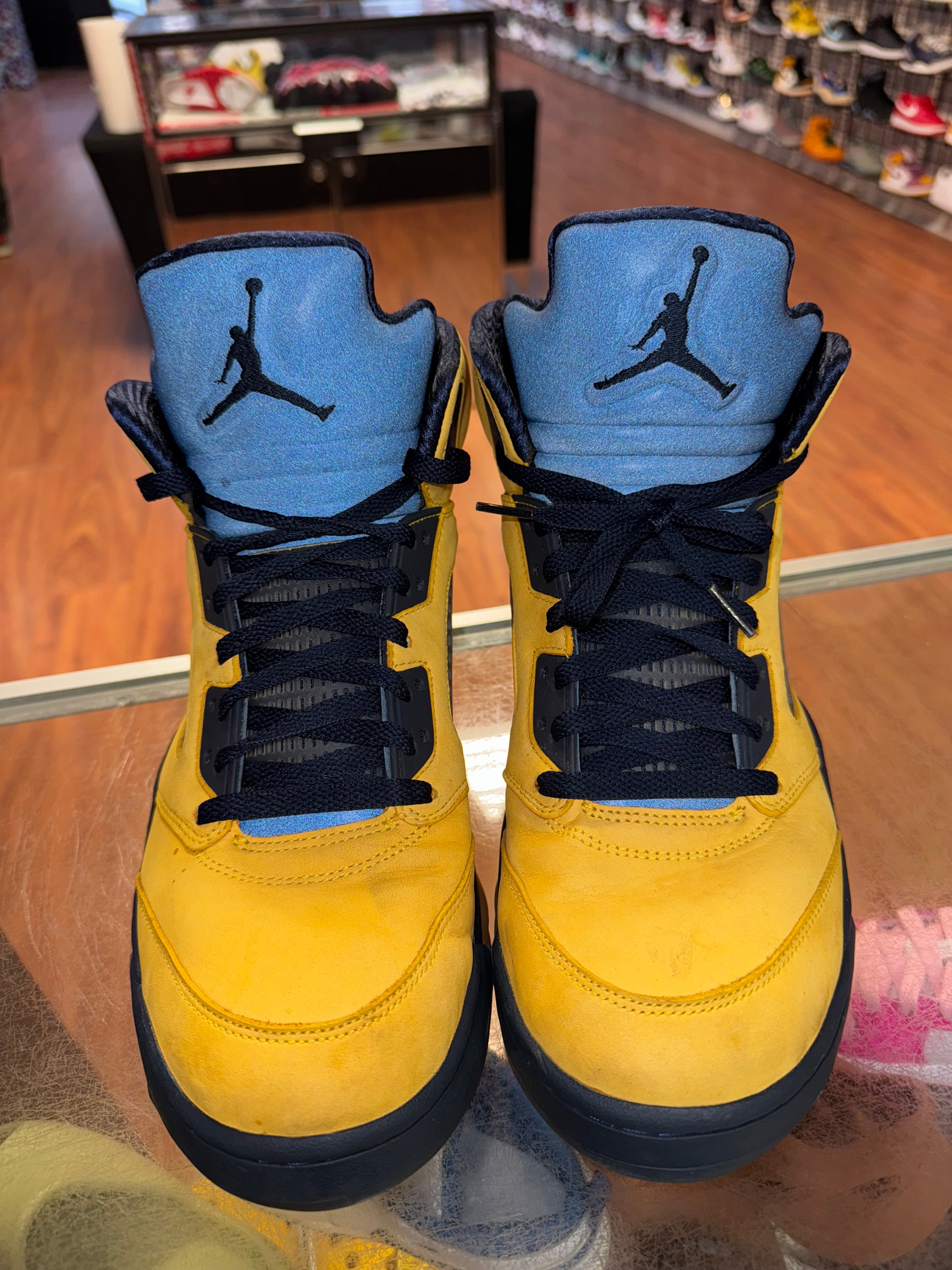 Size 12 Air Jordan 5 “Michigan”