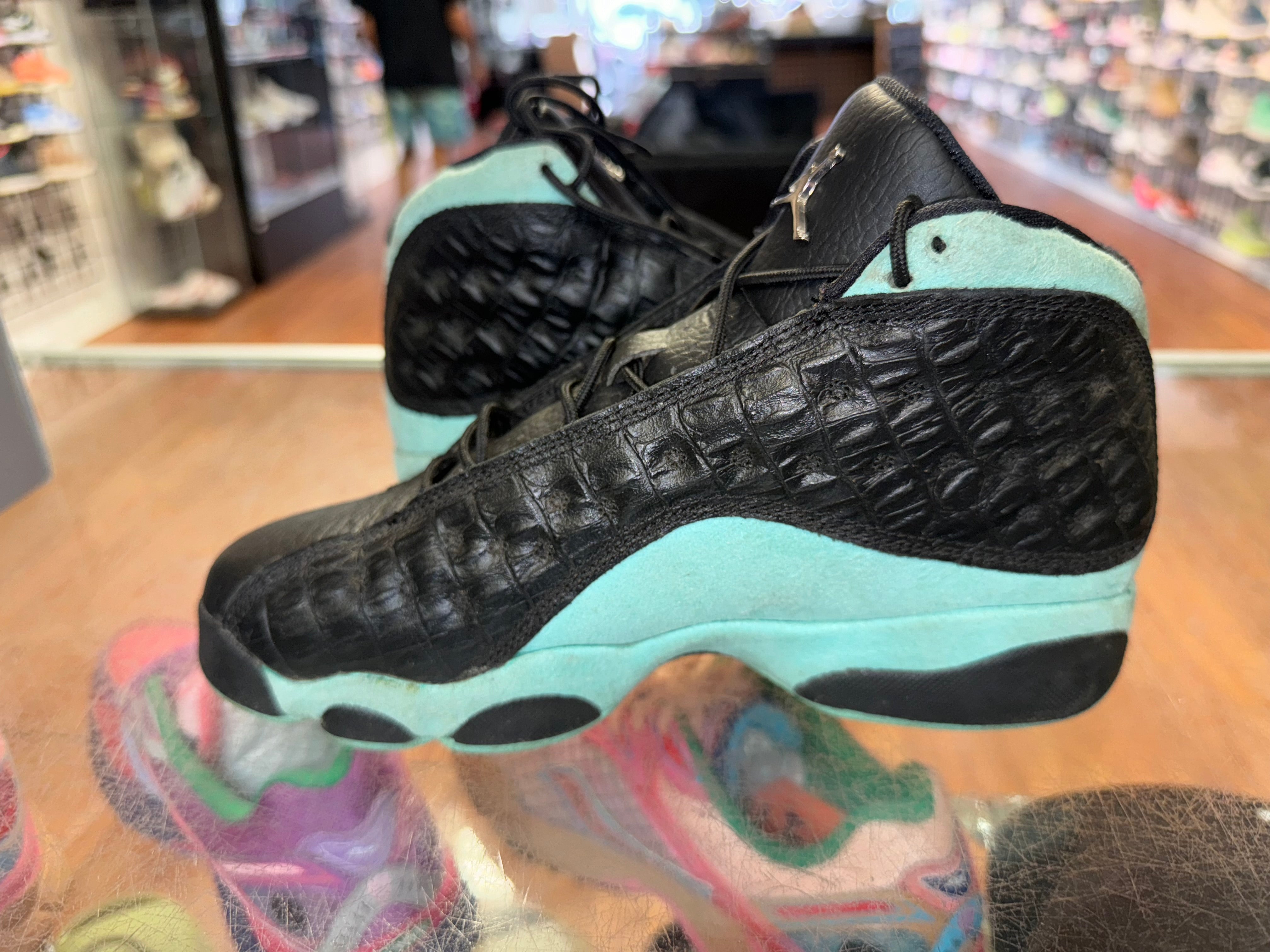 Size 6y Air Jordan 13 "Island Green"